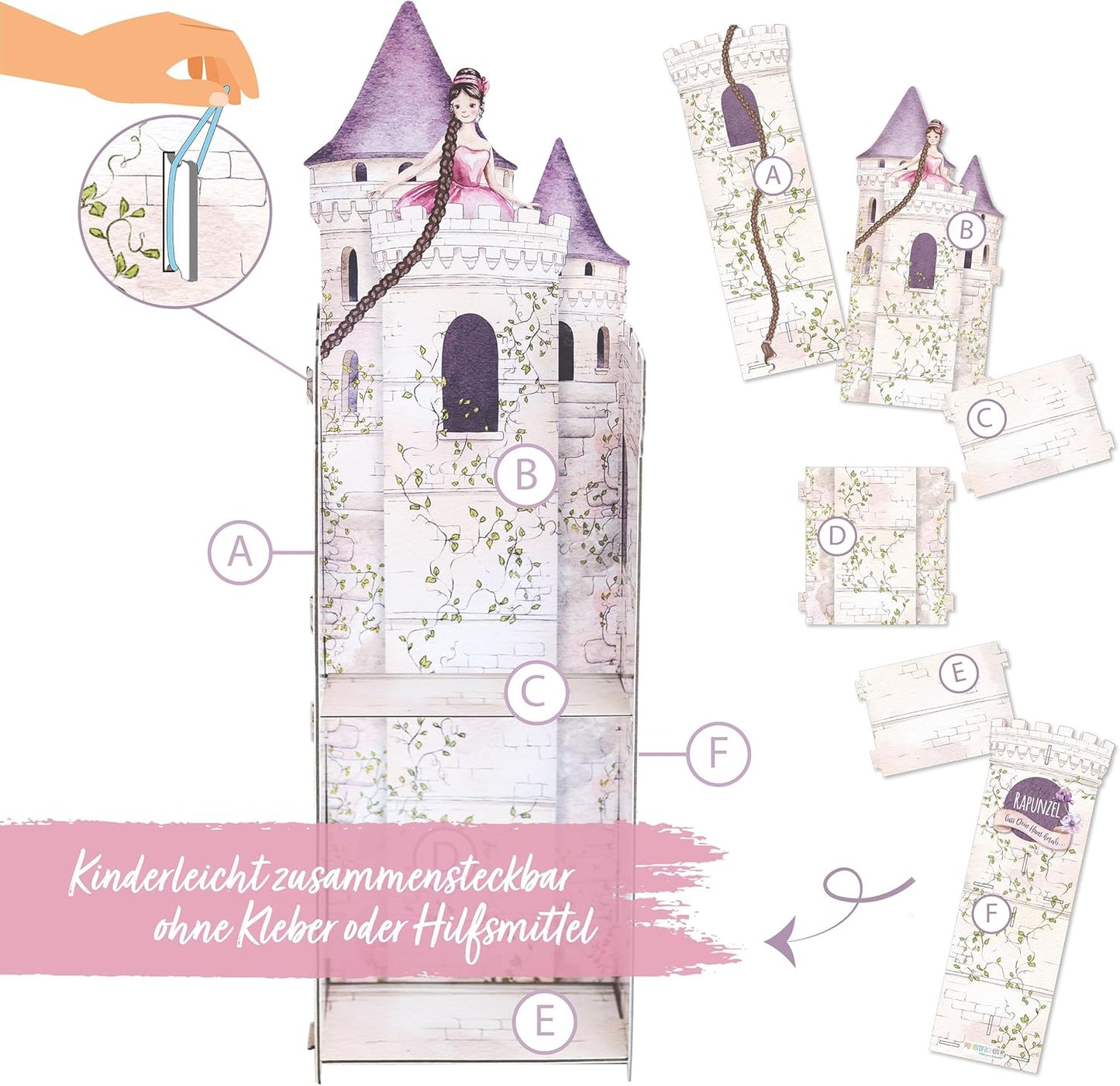 Adventskalender Rapunzel, Rapunzel