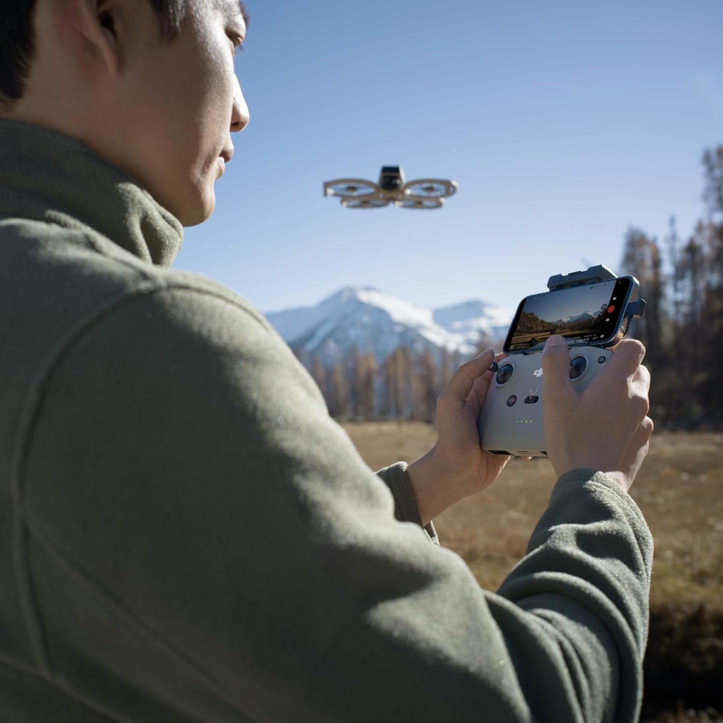 Flip Minidrohne mit 4K Kamera & Follow-Me Funktion, DJI Flip (RC-N3)