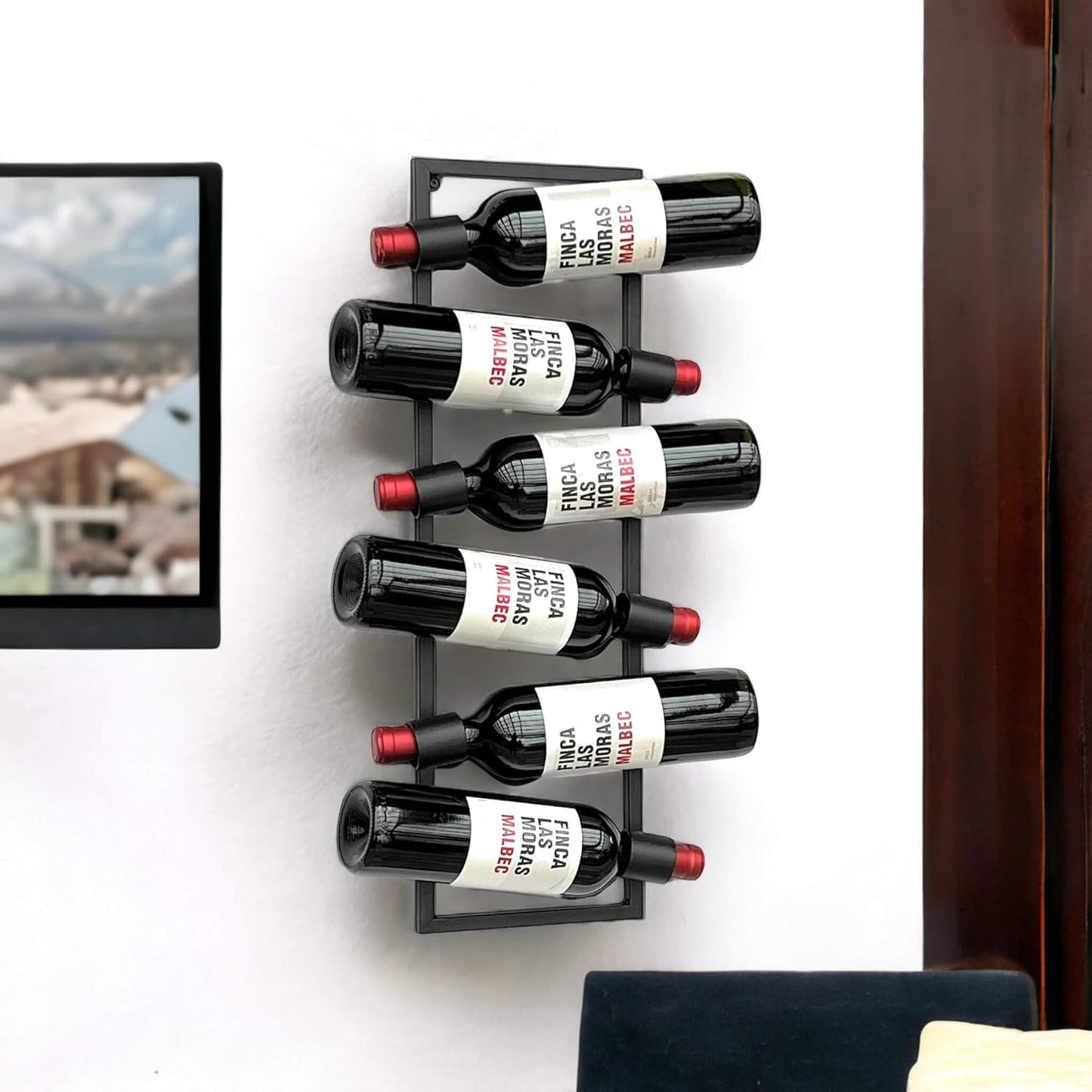 Weinregal für 6 Flaschen