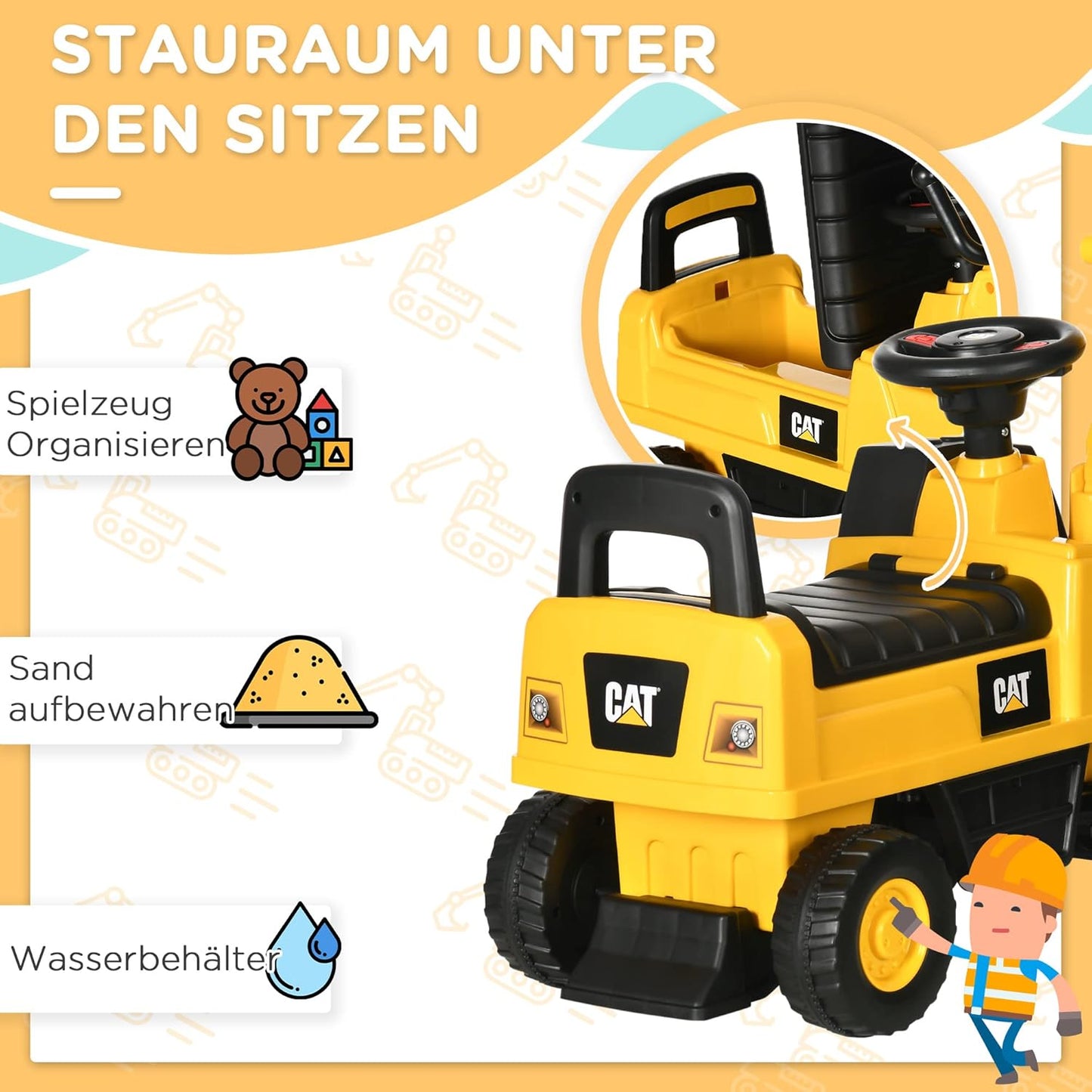 Sitzbagger bis 25kg