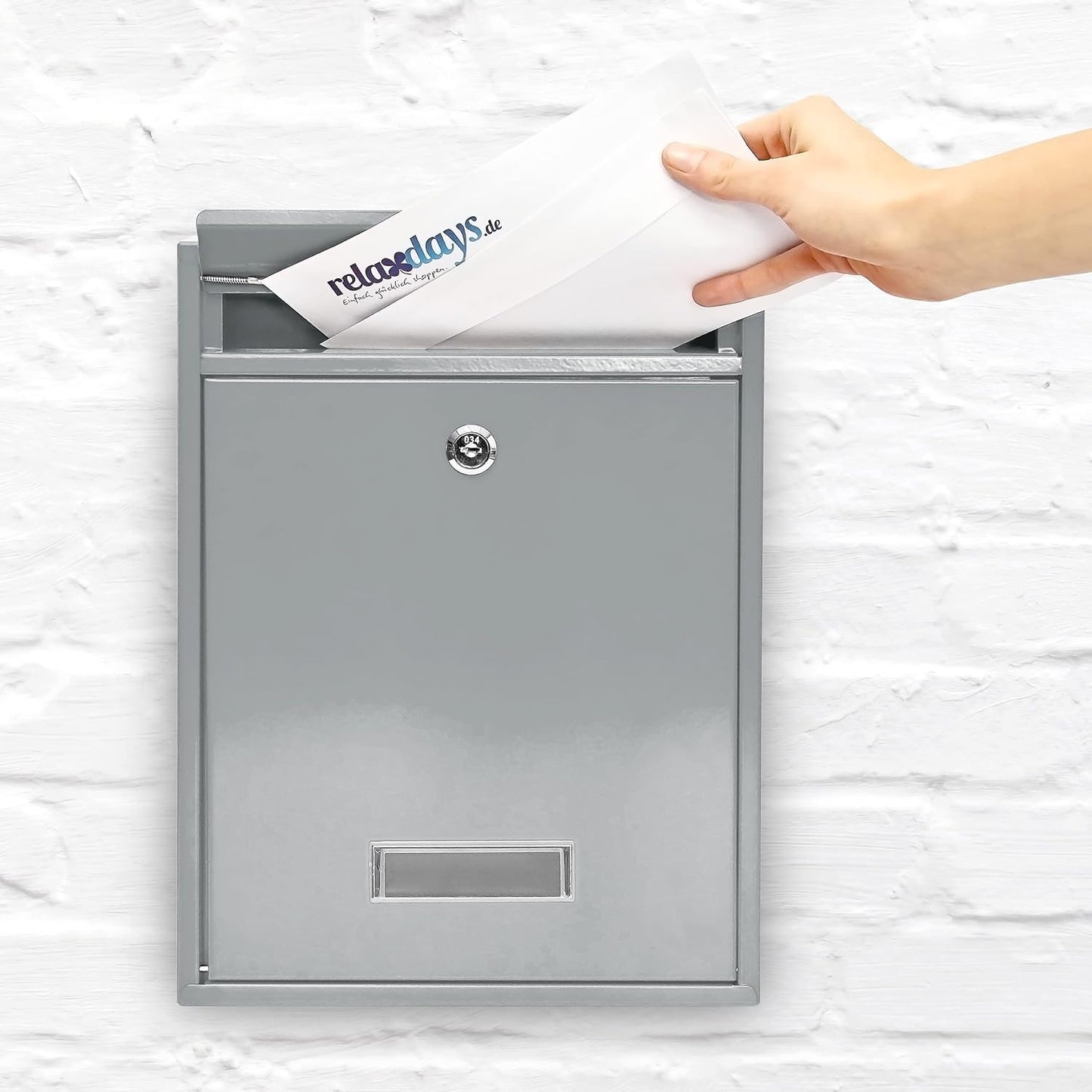 Briefkasten, Silber