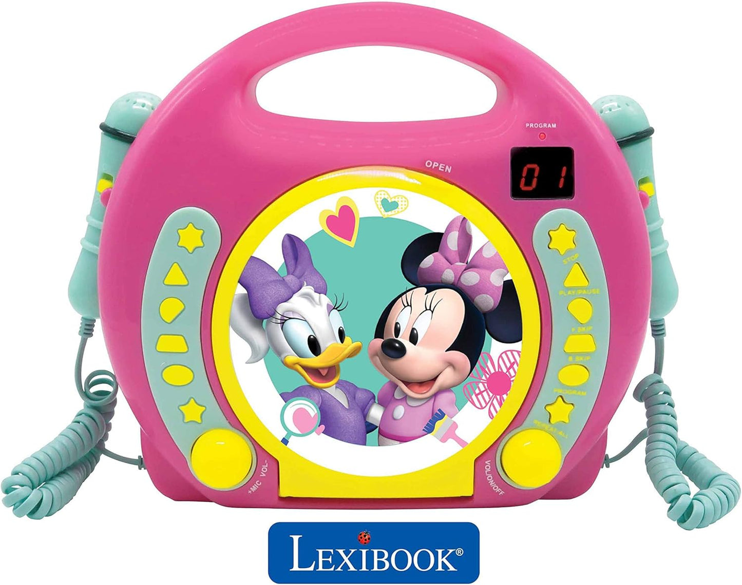 Disney Minnie CD-Spieler mit Karaoke-Funktion, Mickey Mouse