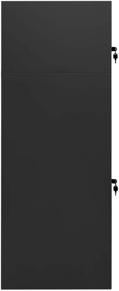 Sattelschrank für Reitzubehör, 53 x 53 x 140 cm Anthrazit
