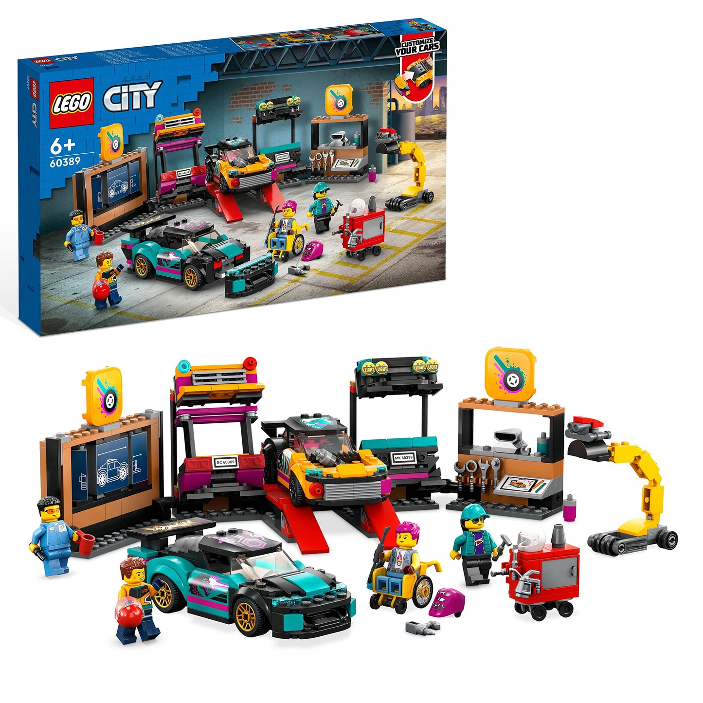 60389 City Autowerkstatt, Konstruktionsspielzeug, Single