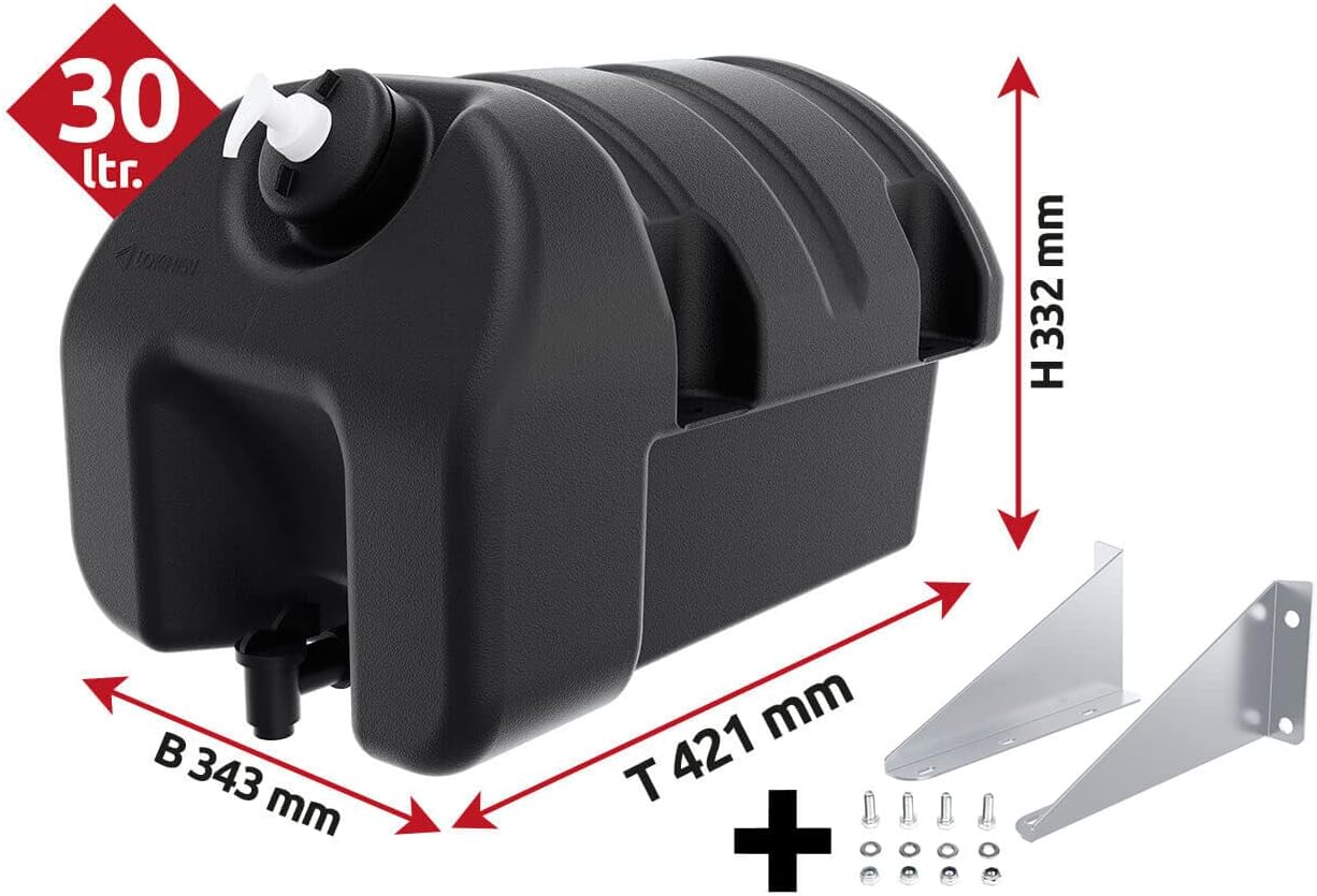Waschwassertank mit Seifenspender, 30 Liter