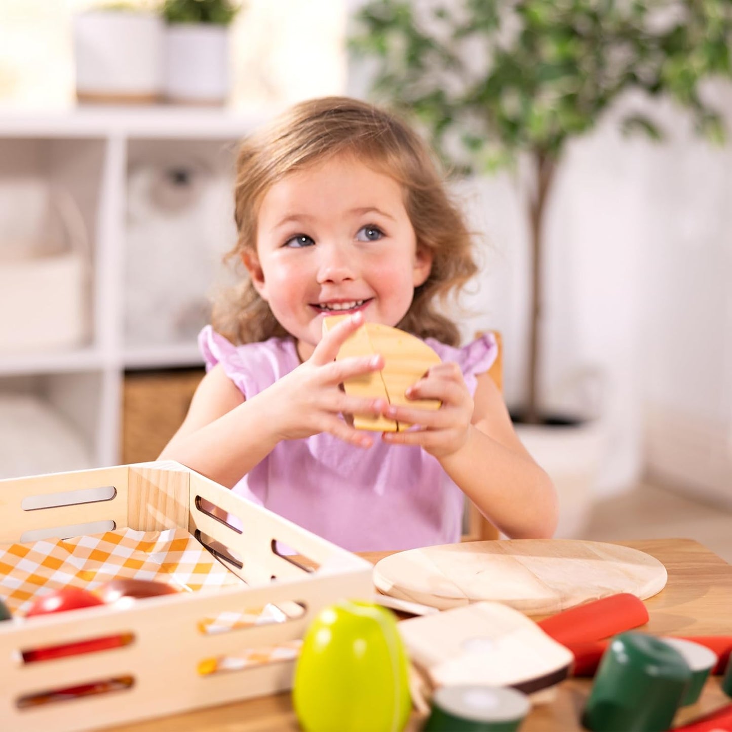 Schneidespielzeug für Kinder, Essen schneiden