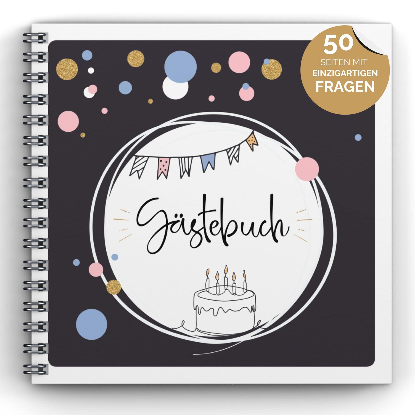Gästebuch mit Fragen, Party
