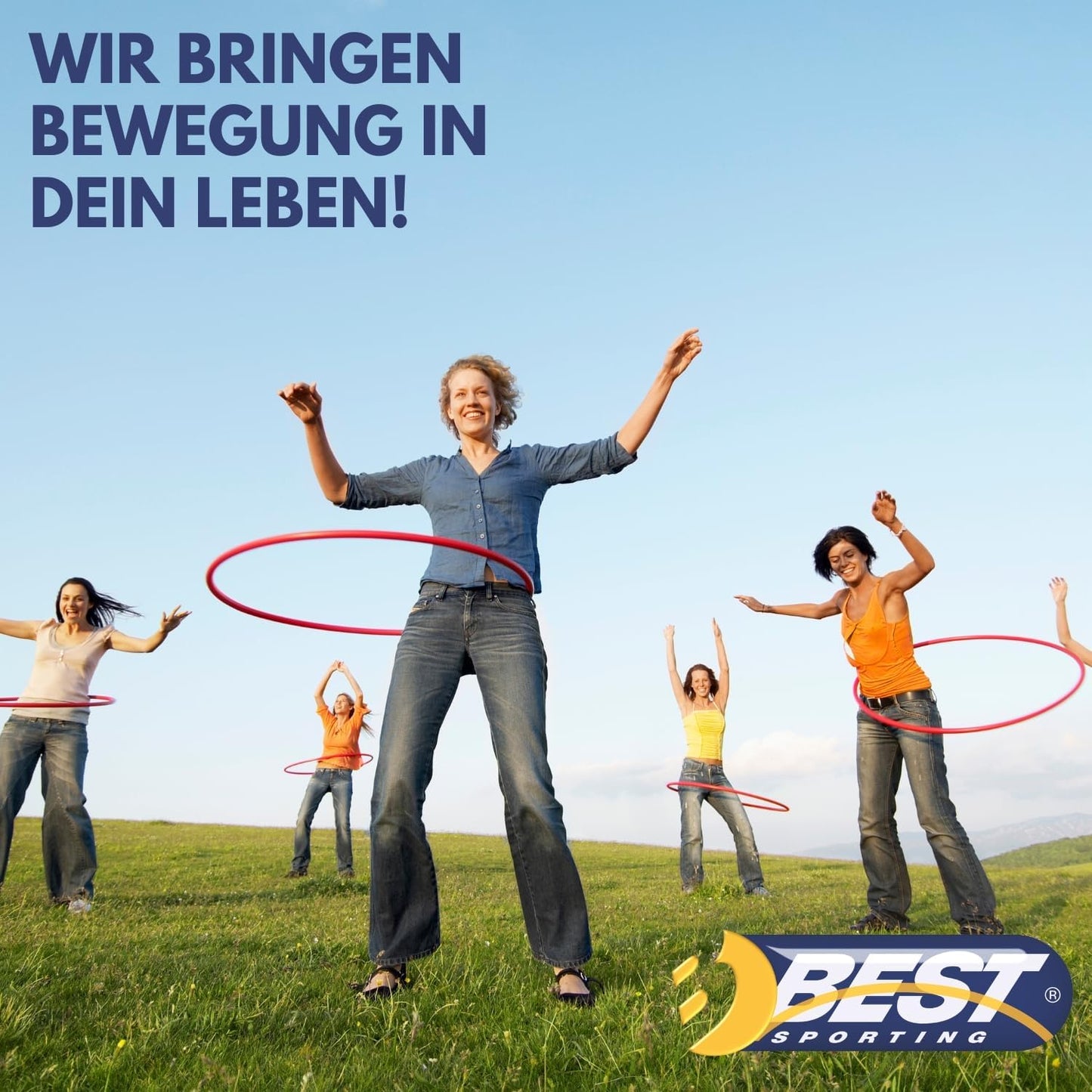 Fitnessreifen Hula Hoop, Pink