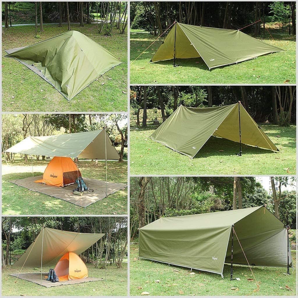 Wasserdichtes Tarp, Armee Grün 3x3 m