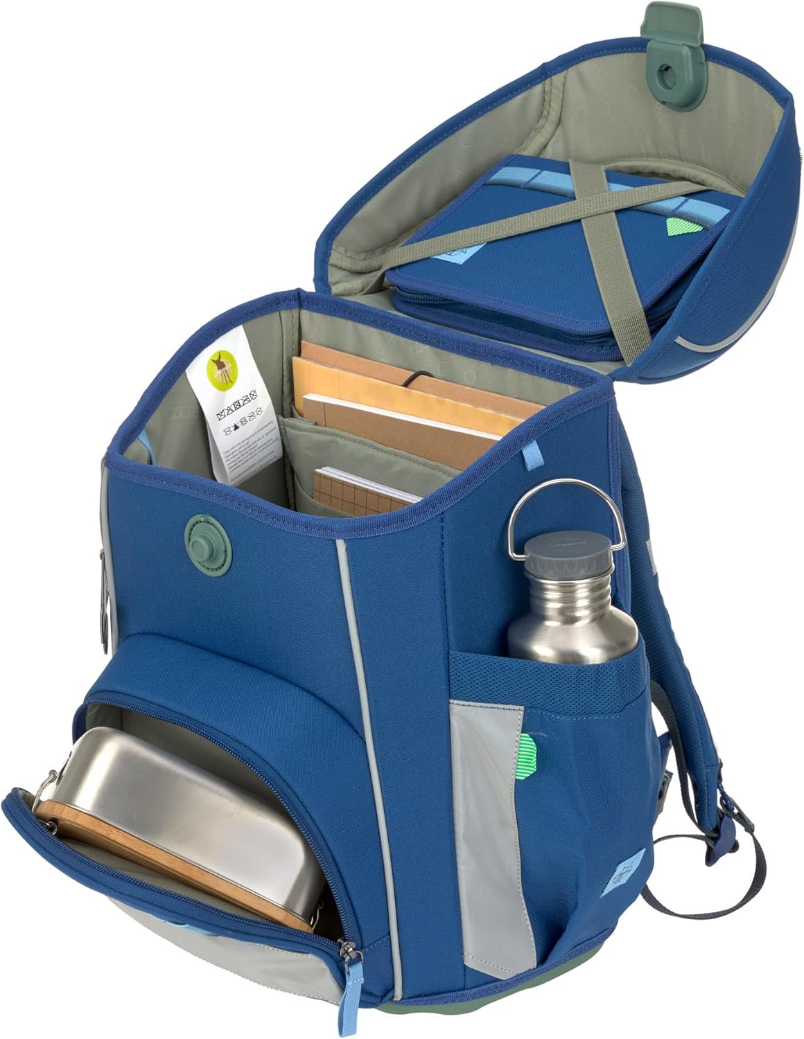 Schulranzen-Set Slim Unique, Dunkelblau