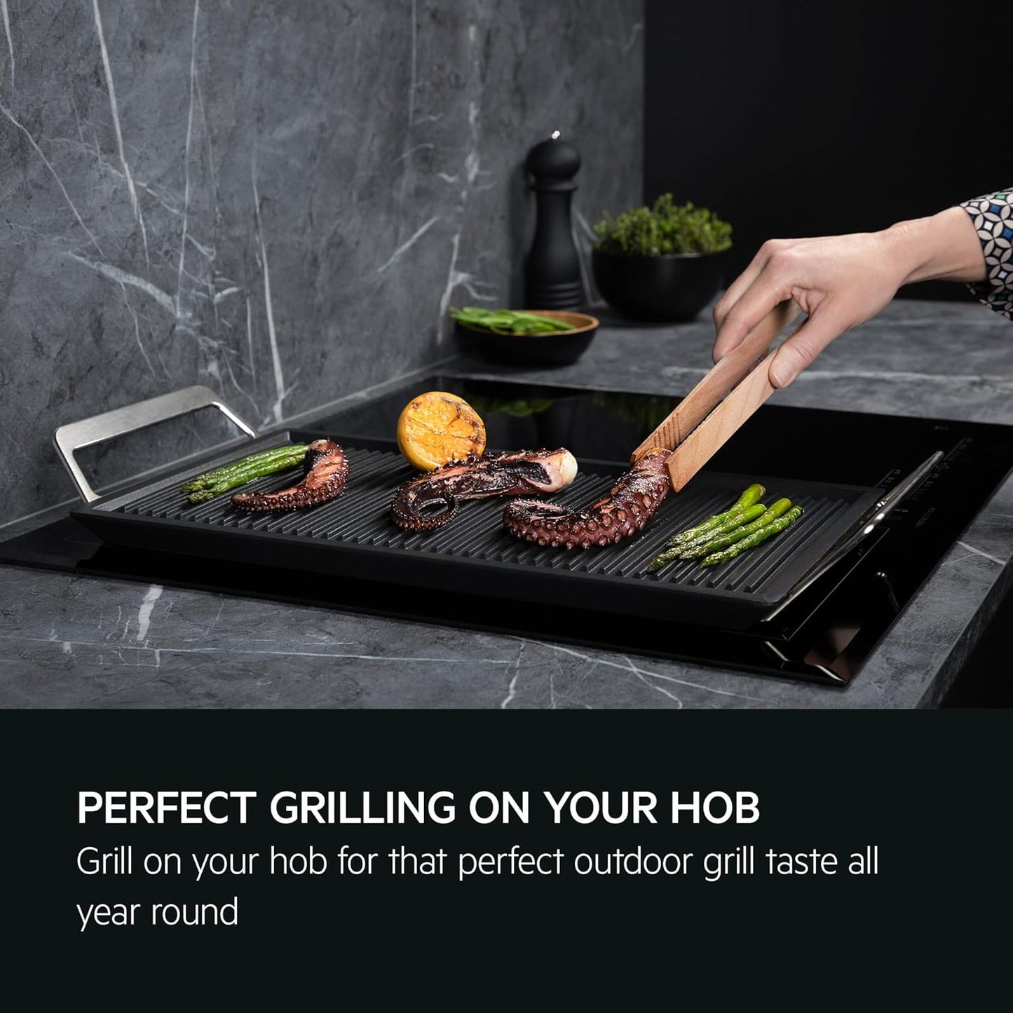 Plancha Grill 2.0 mit Antihaft-Keramikbeschichtung