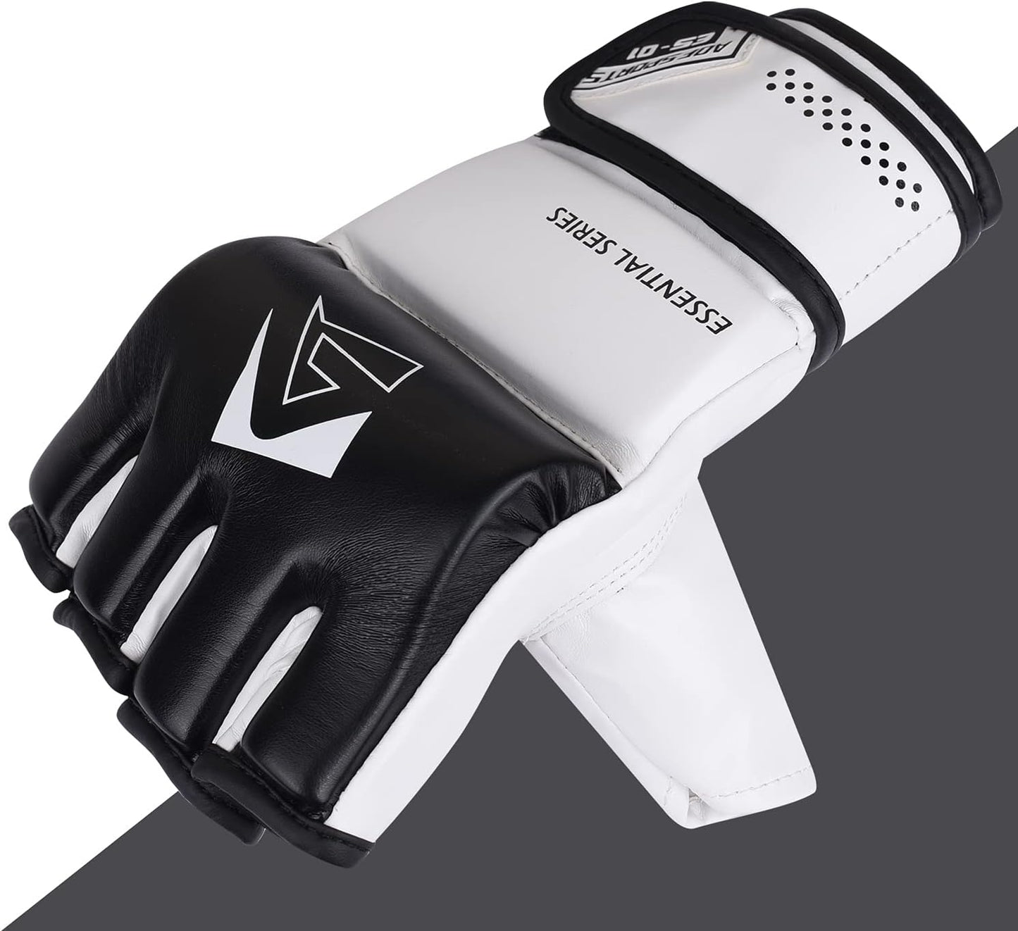 MMA-Boxhandschuhe, Schwarz S