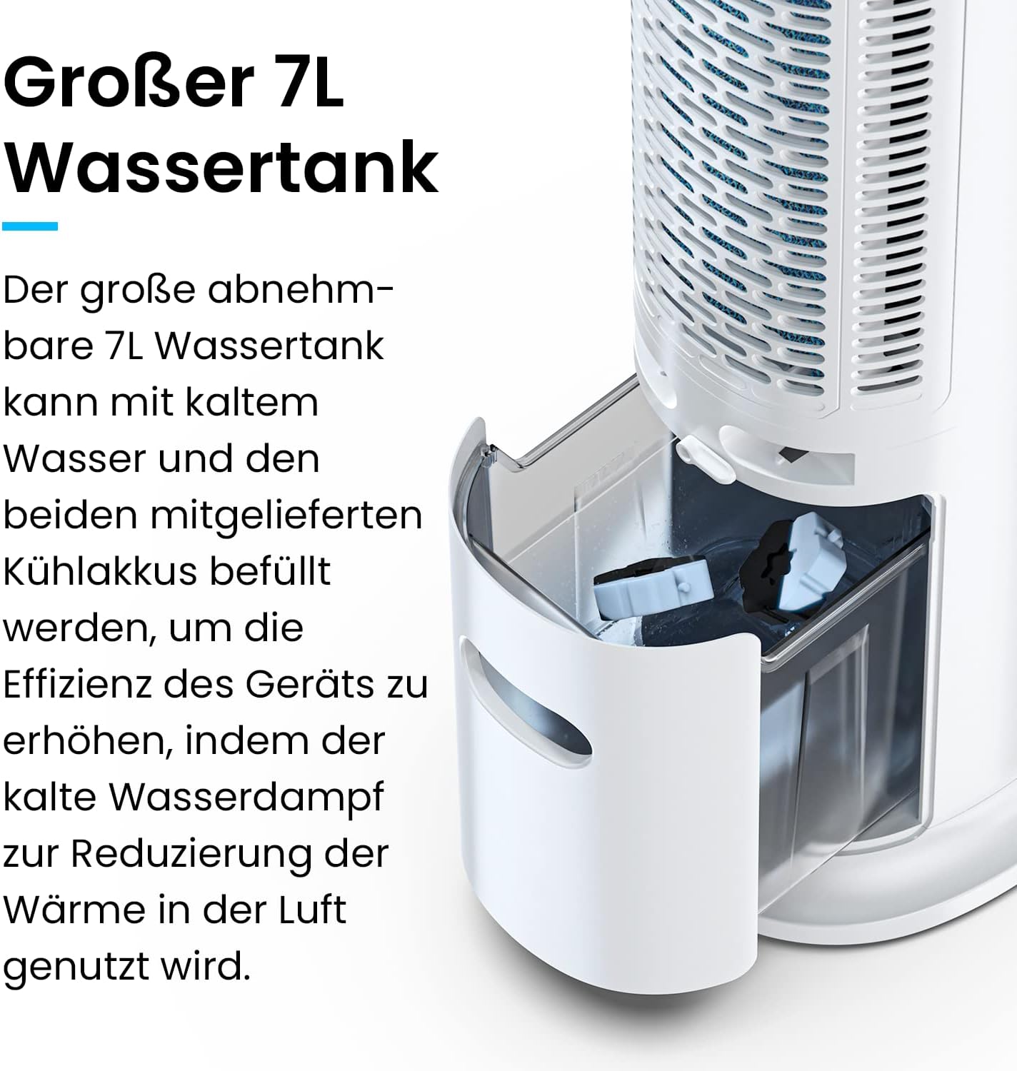 Mobiler Luftkühler, 7L