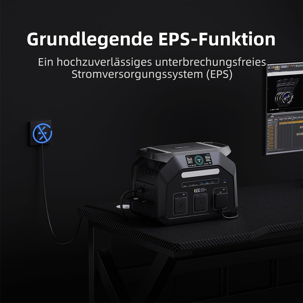 IEE Solargenerator P1800  mit Powerstation, 1800W