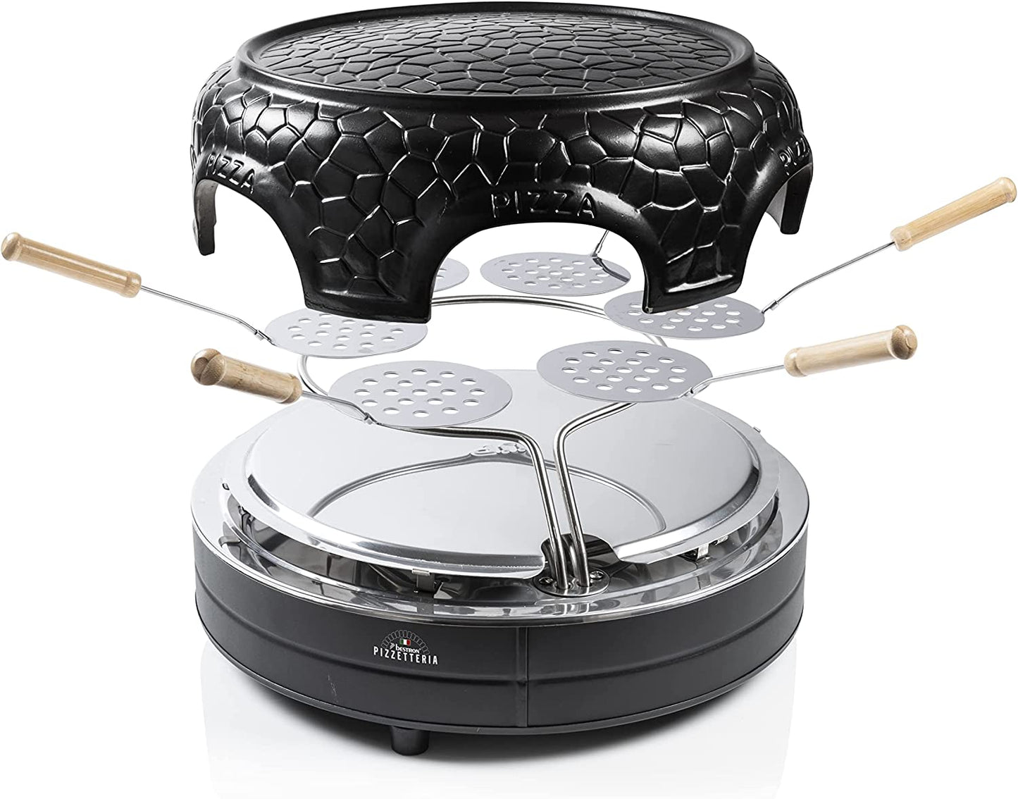 Pizzetteria APD600Z, Pizzaofen, 6 Personen