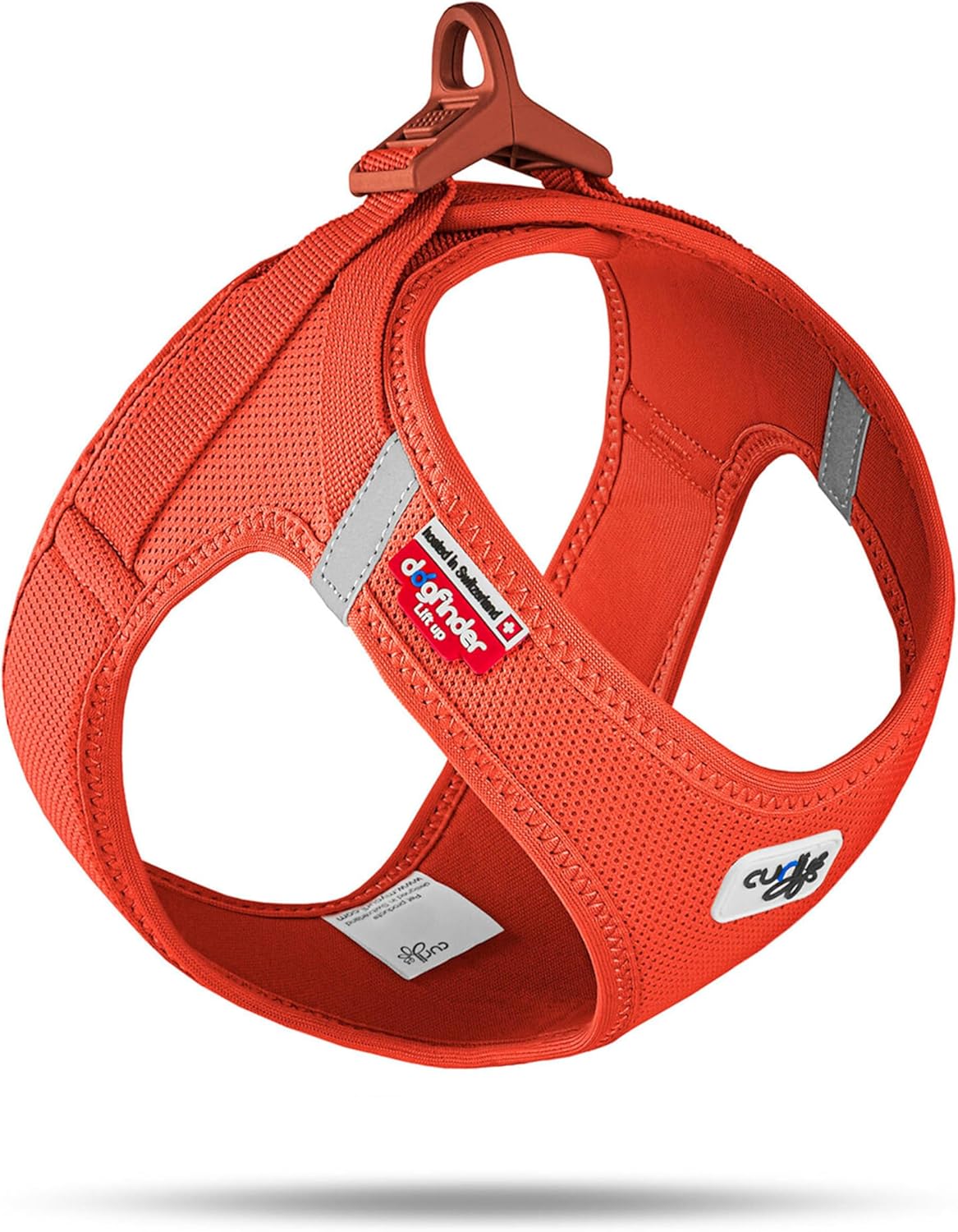 Hundegeschirr Vest Harness Clasp, Sun Orange, XS, Einfarbig