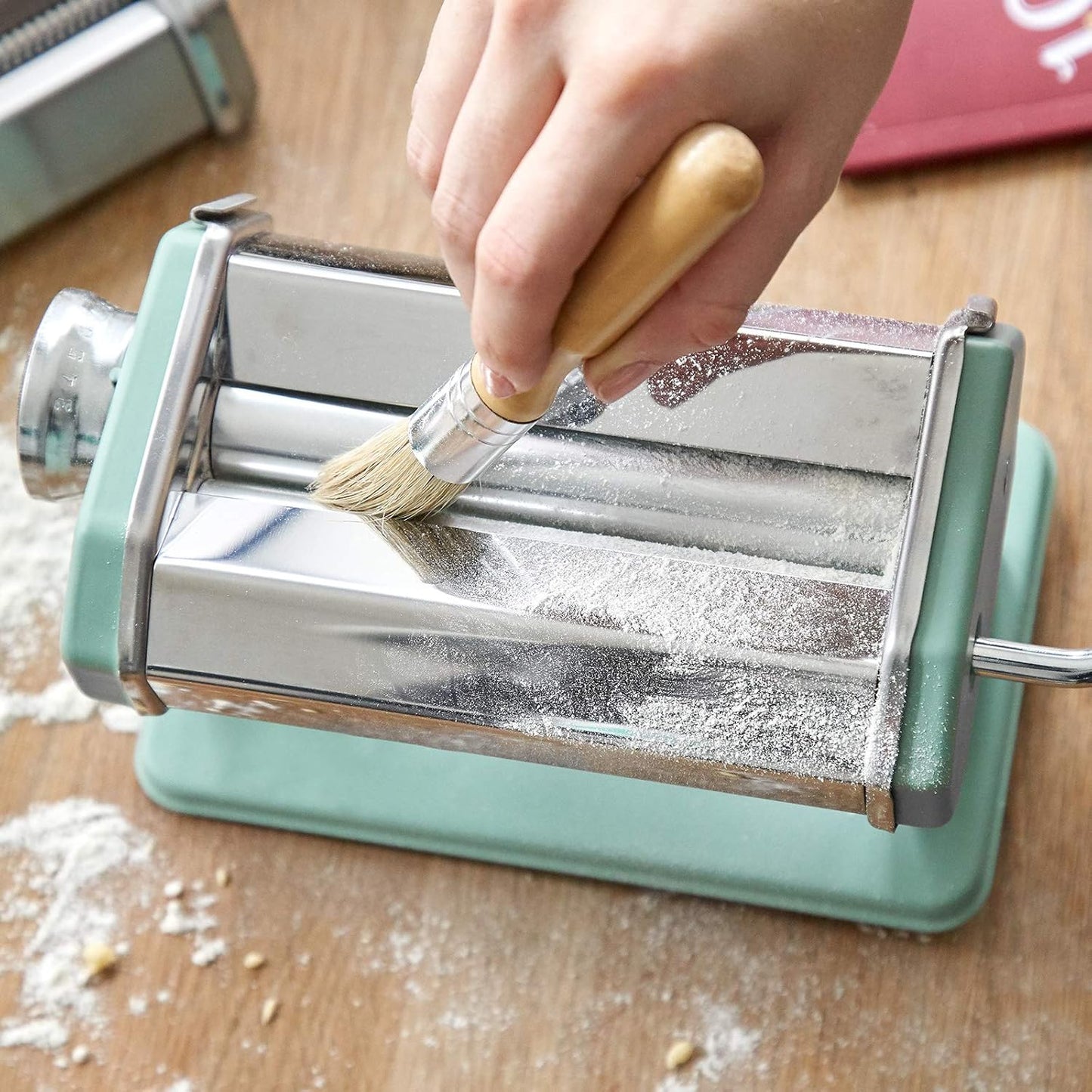 Manuelle Nudelmaschine, Mint Nudelmaschine inkl. Linguineaufsatz