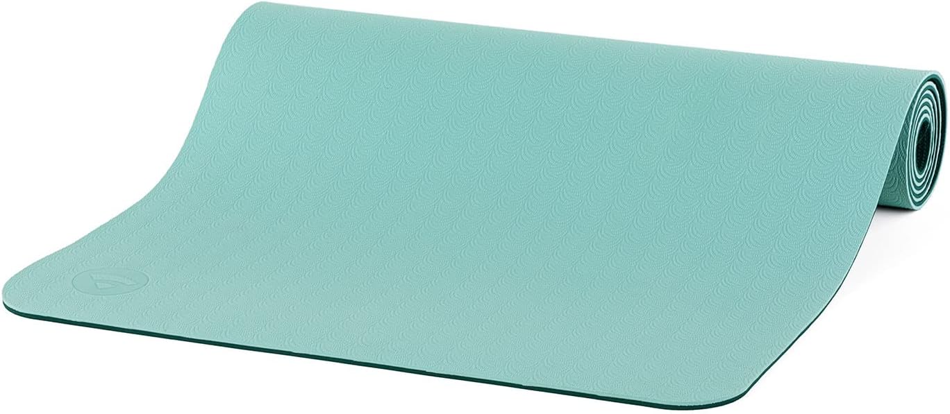 Rutschfeste Yogamatte Lotus Pro, Aqua/Teal
