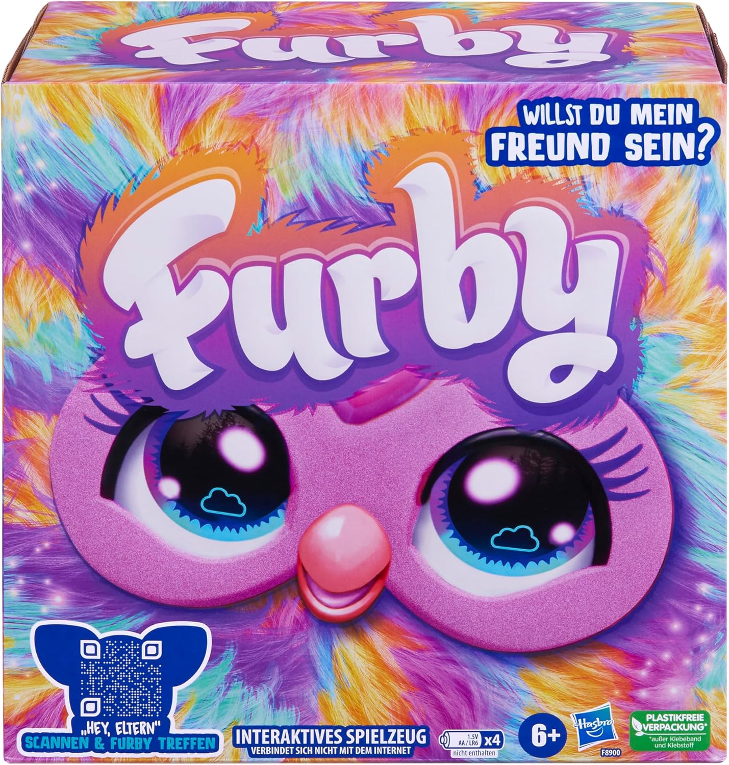 Interaktives Plüschtier mit Sprach- und Tanzfunktion, TIE DYE