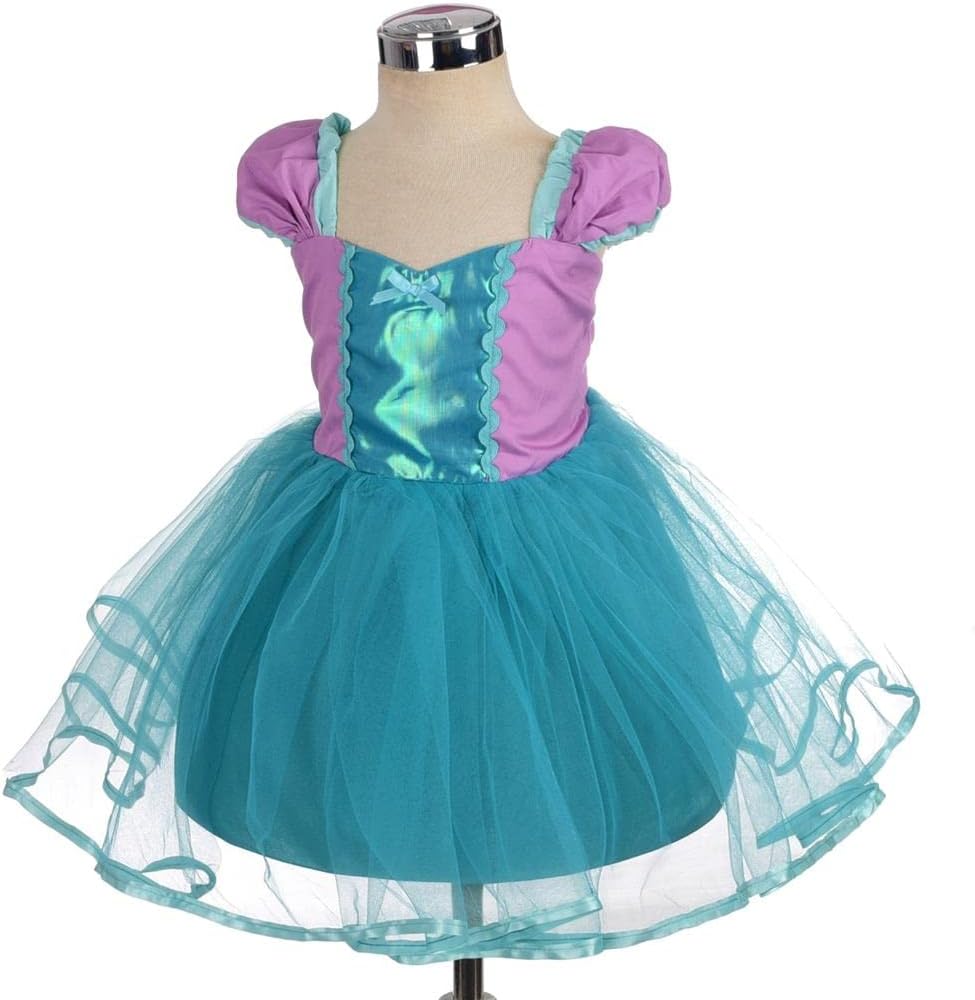 Prinzessinnen-Kostüm, Tüll - Arielle (mit Zubehör) 2-3 Jahre