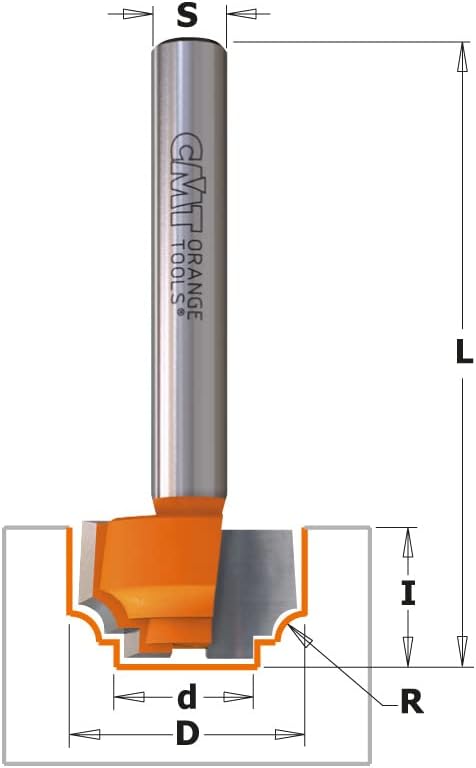 Orange Tools 965.102.11 Nutfräser