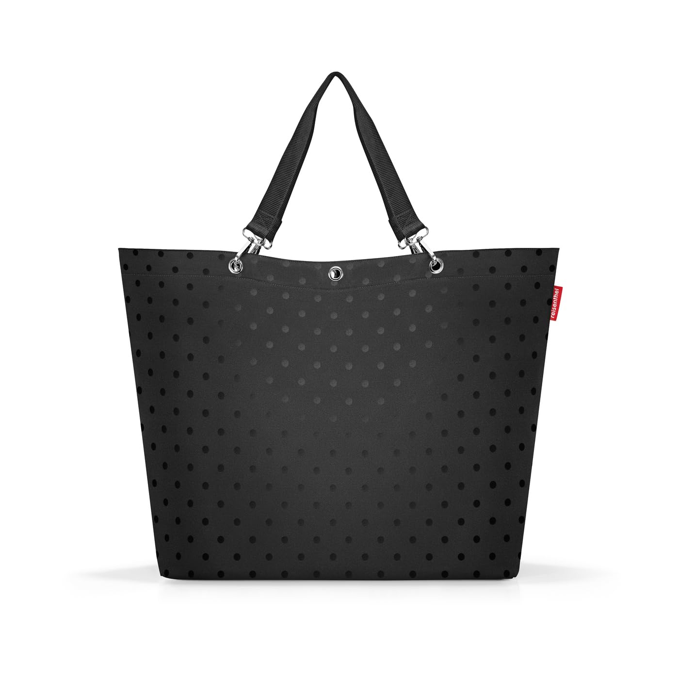 Shopper XL - Glossy Dots Black, Glossy Dots Black