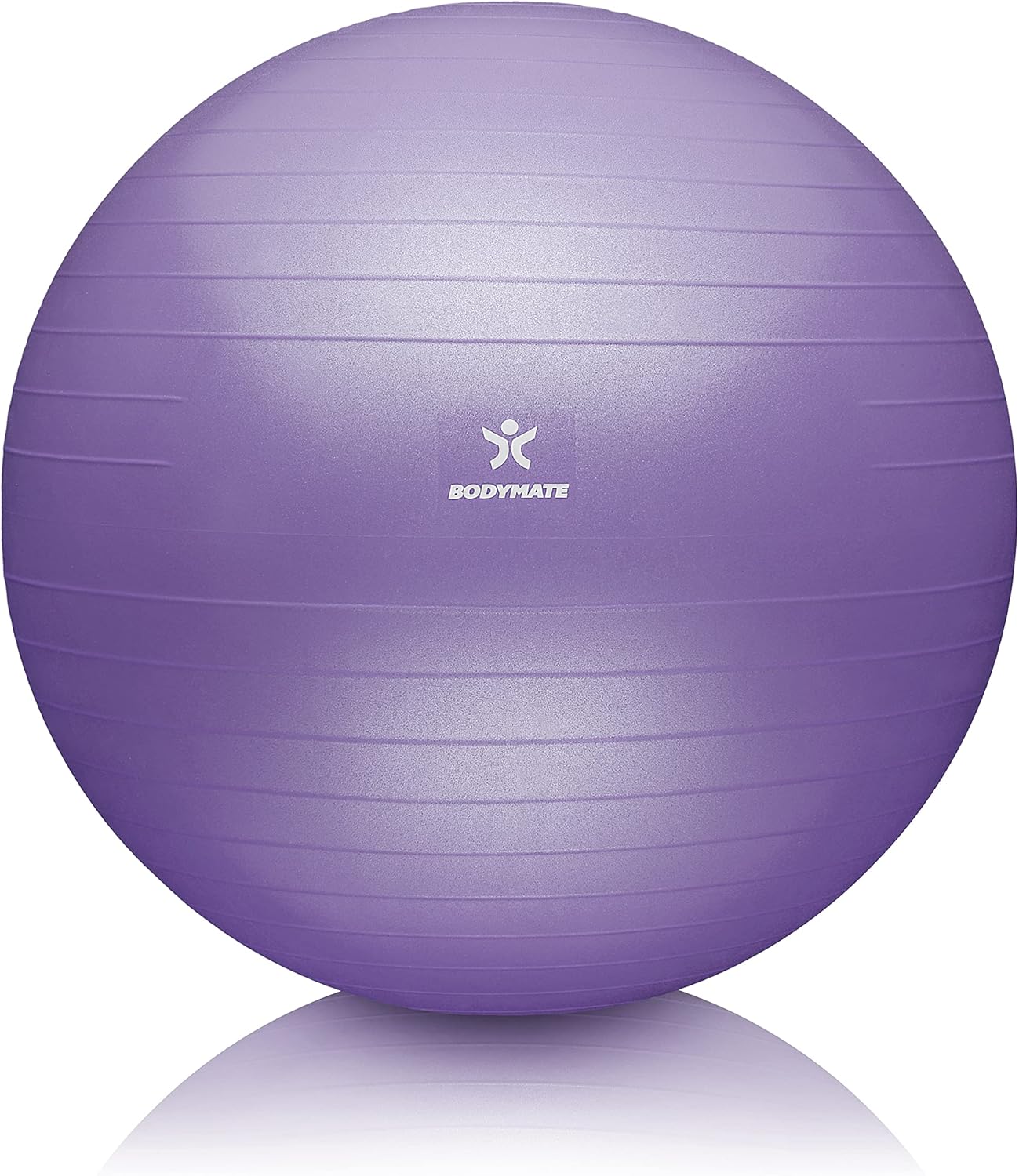 Gymnastikball mit Pumpe, French Lavender 75 cm (für Körpergröße 176-185cm)
