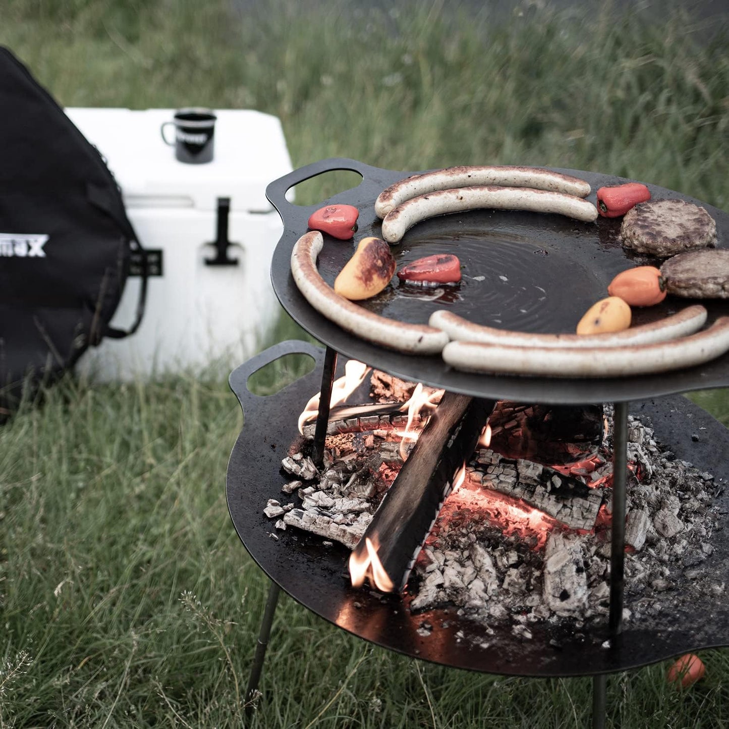Grill- und Feuerschale, 38 cm
