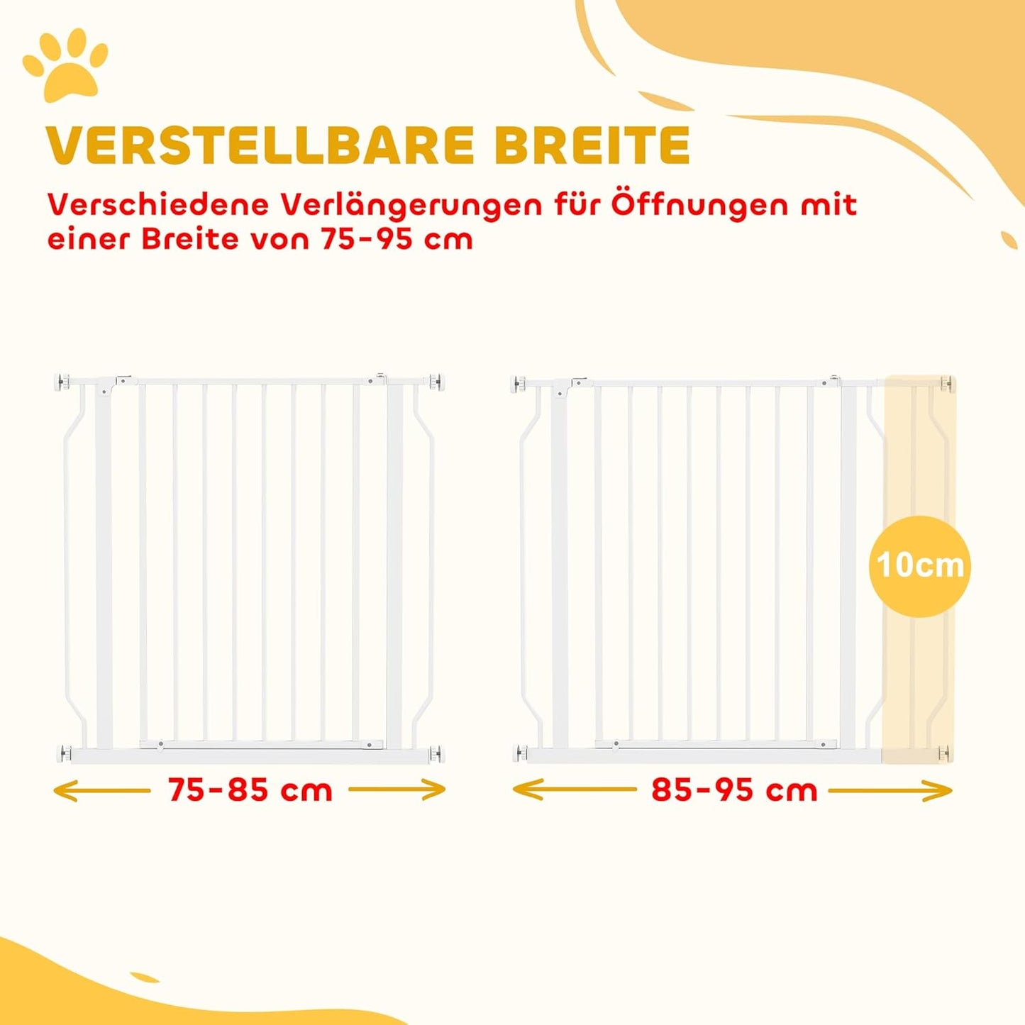 Schutzgitter mit Verlängerungsstange