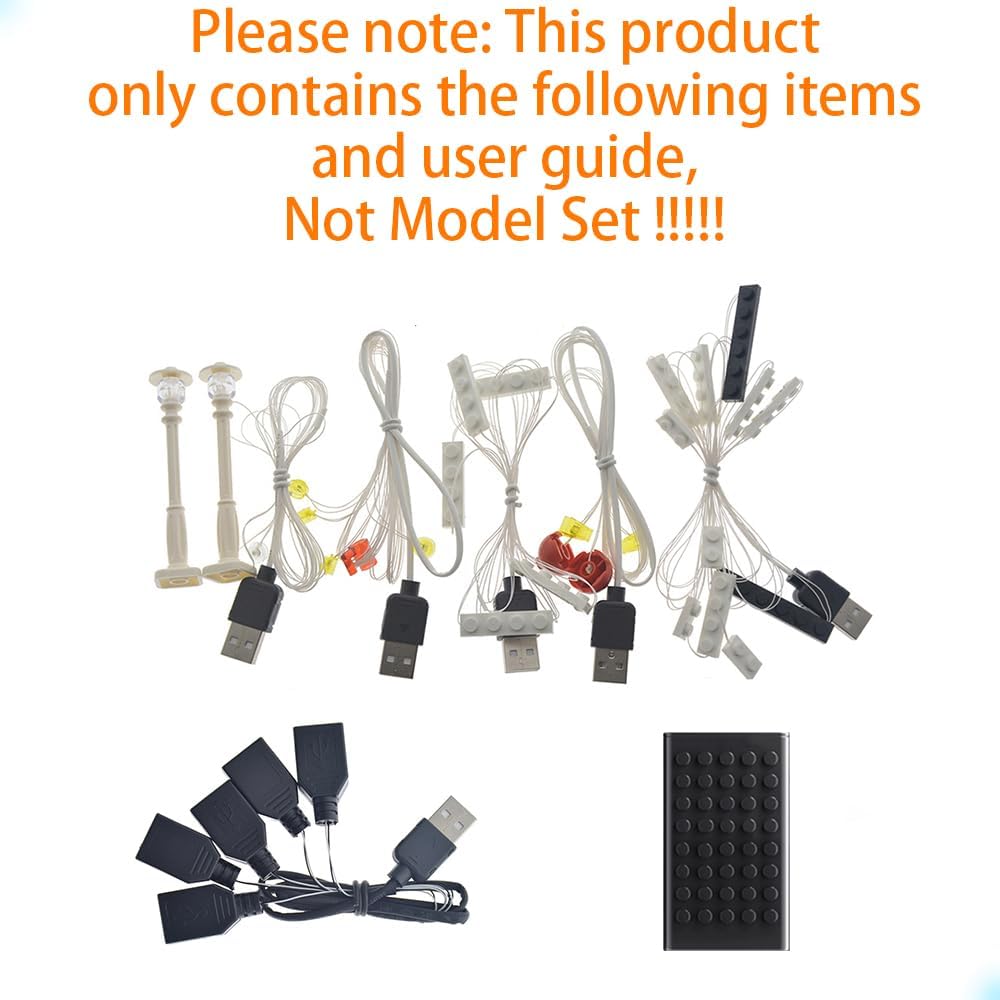 LED-Licht-Set für Assembly Square 10255, For 10255