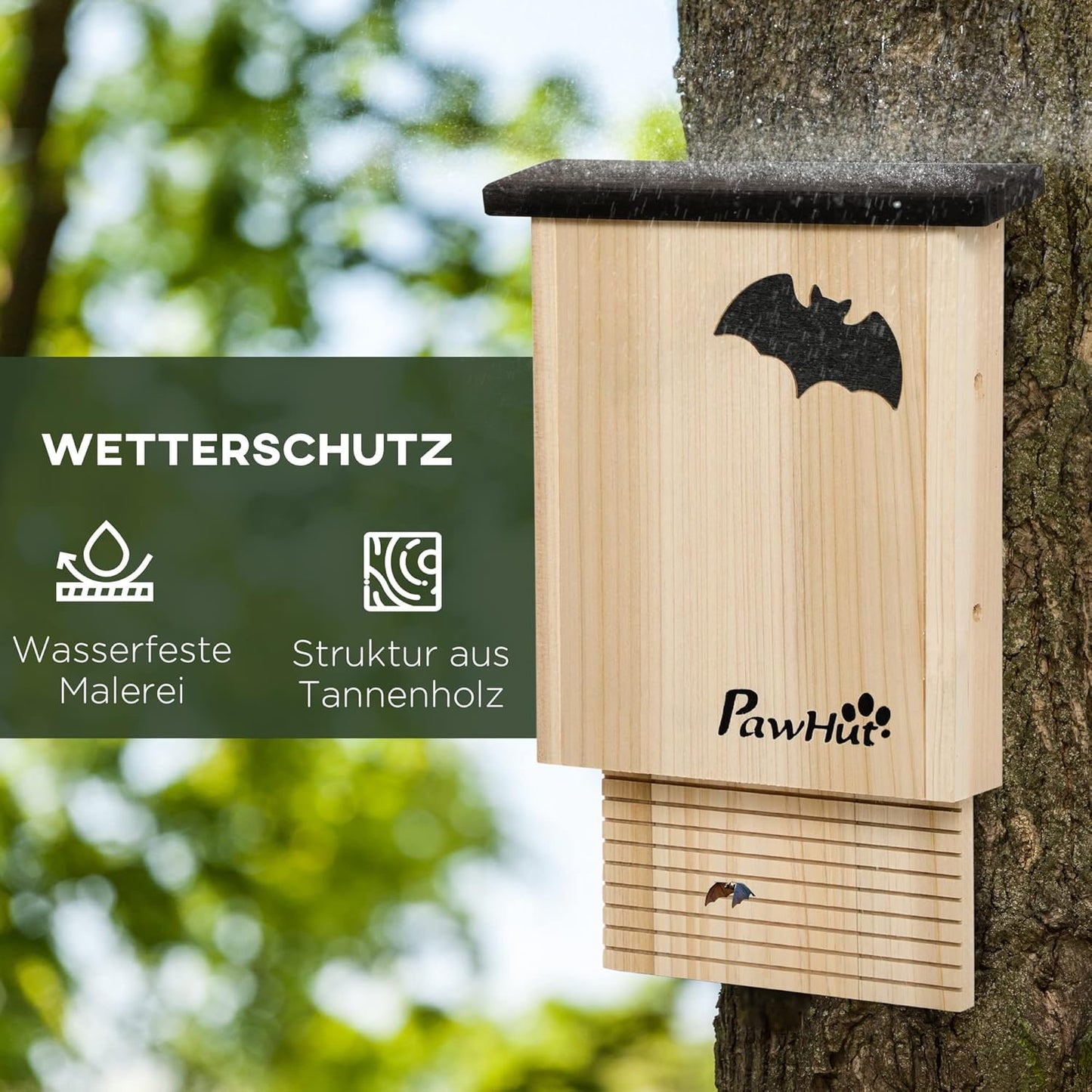 Fledermauskasten Tannenholz Naturholz