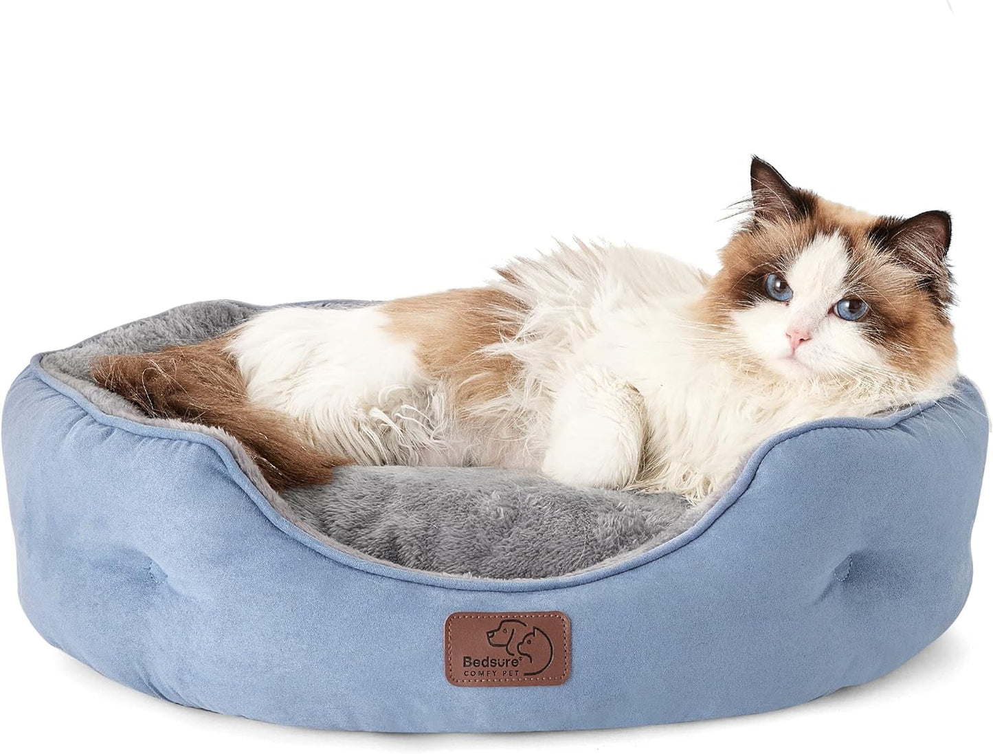 Katzenbett, L 51 x B 48 x H 15 cm Blau