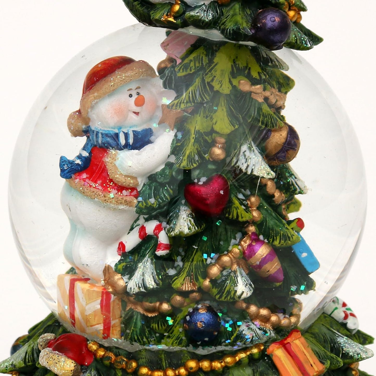 XL Schneekugel - Tannenbaum 500393, Schneemänner