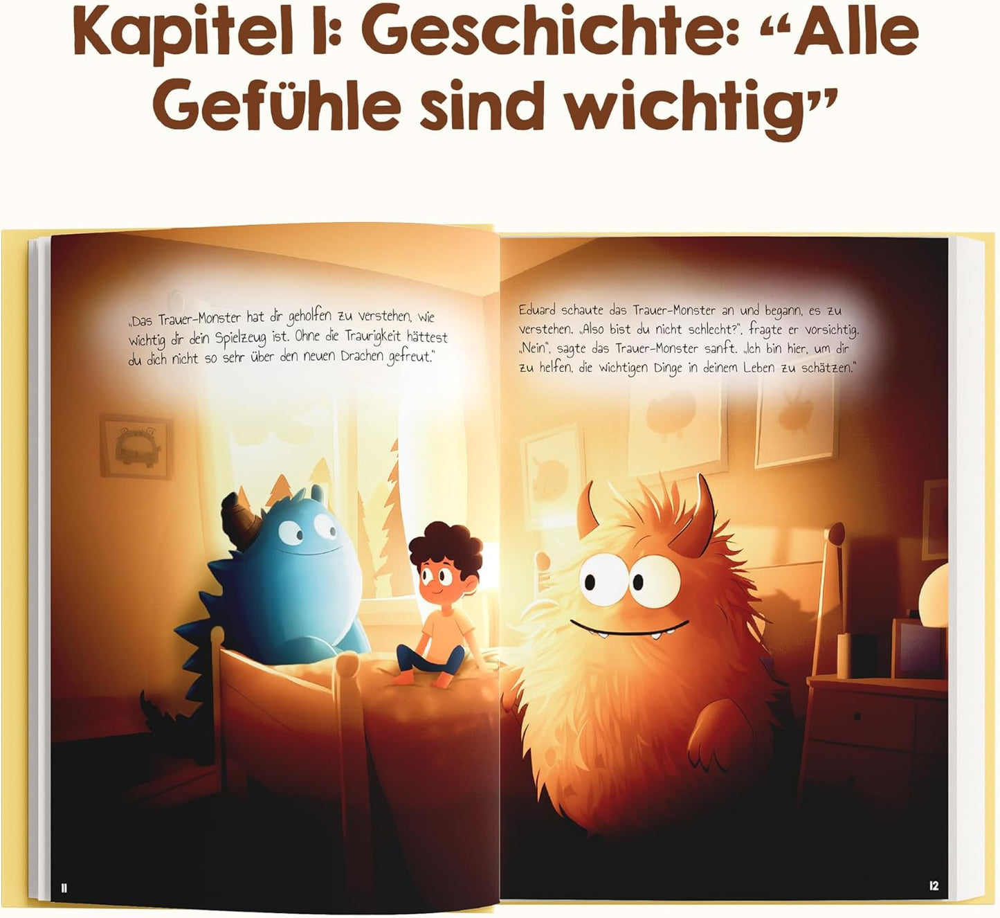 Gefühlstagebuch für Kinder, Gelb