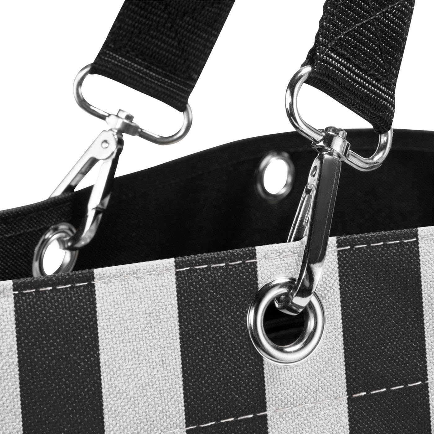 Shopper XL - Summerstripes Black, Summerstripes Black