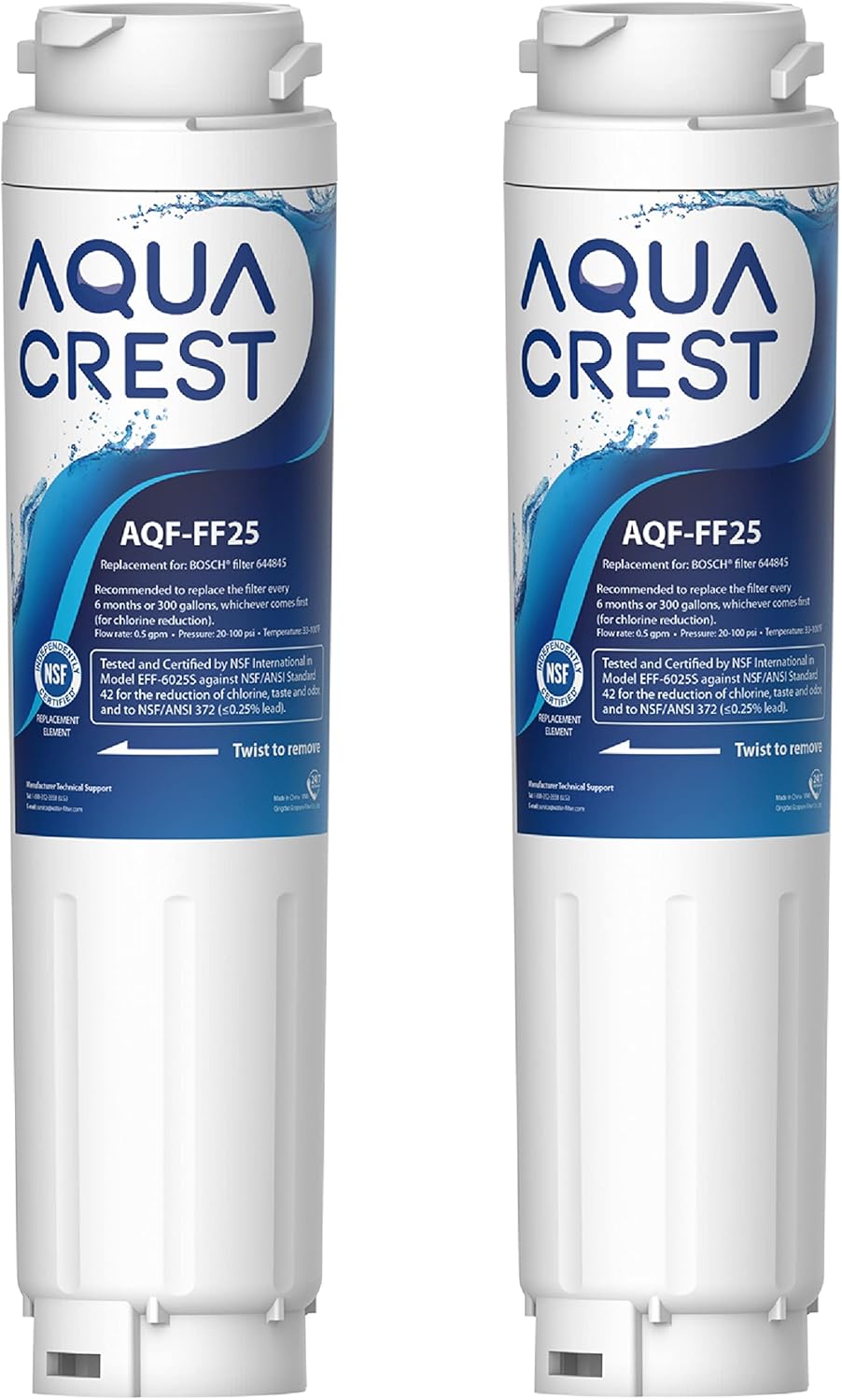 AQF-FF25 Wasserfilter Kühlschrank
