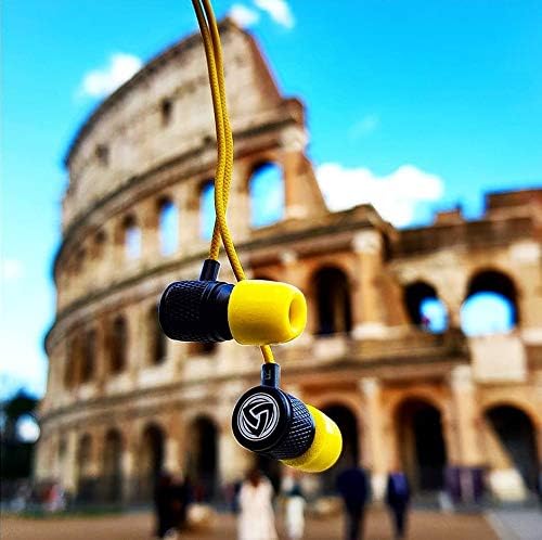 Ultra In-Ear Kopfhörer mit Mikrofon, 3.5 mm Gelb