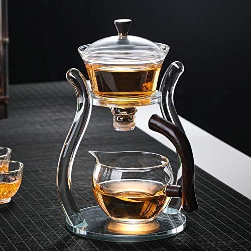 Glas-Teekanne mit magnetischem Wasserdurchlauf, Teekannen-Set Glas