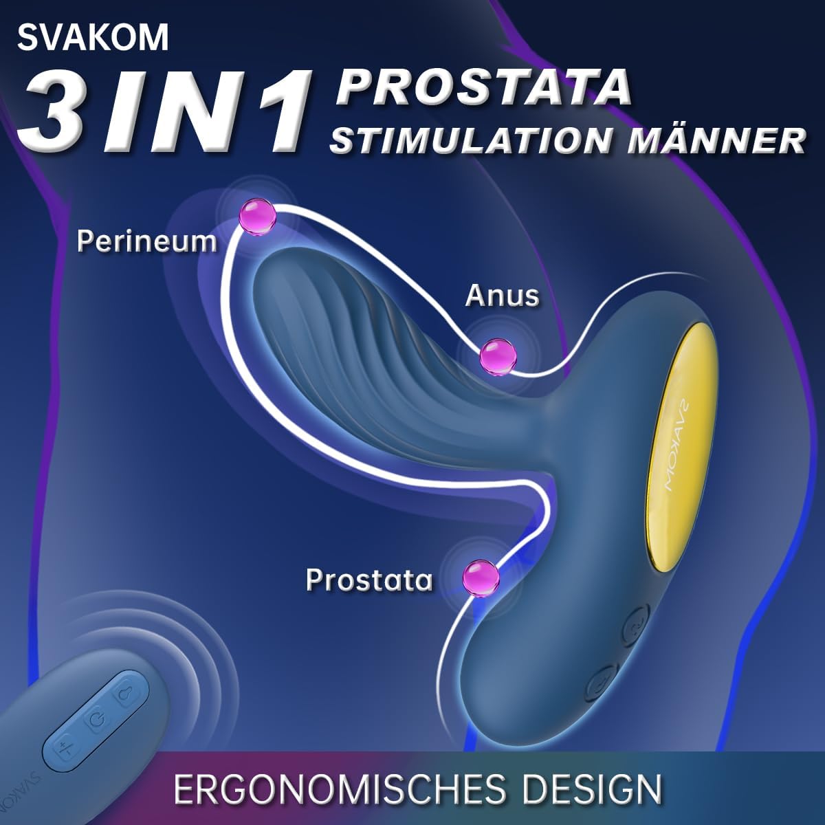 Vick neo Analplug mit App und Prostata-Stimulation
