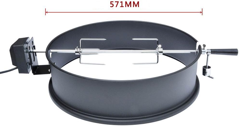 Drehspiess-Set für Kugelgrills