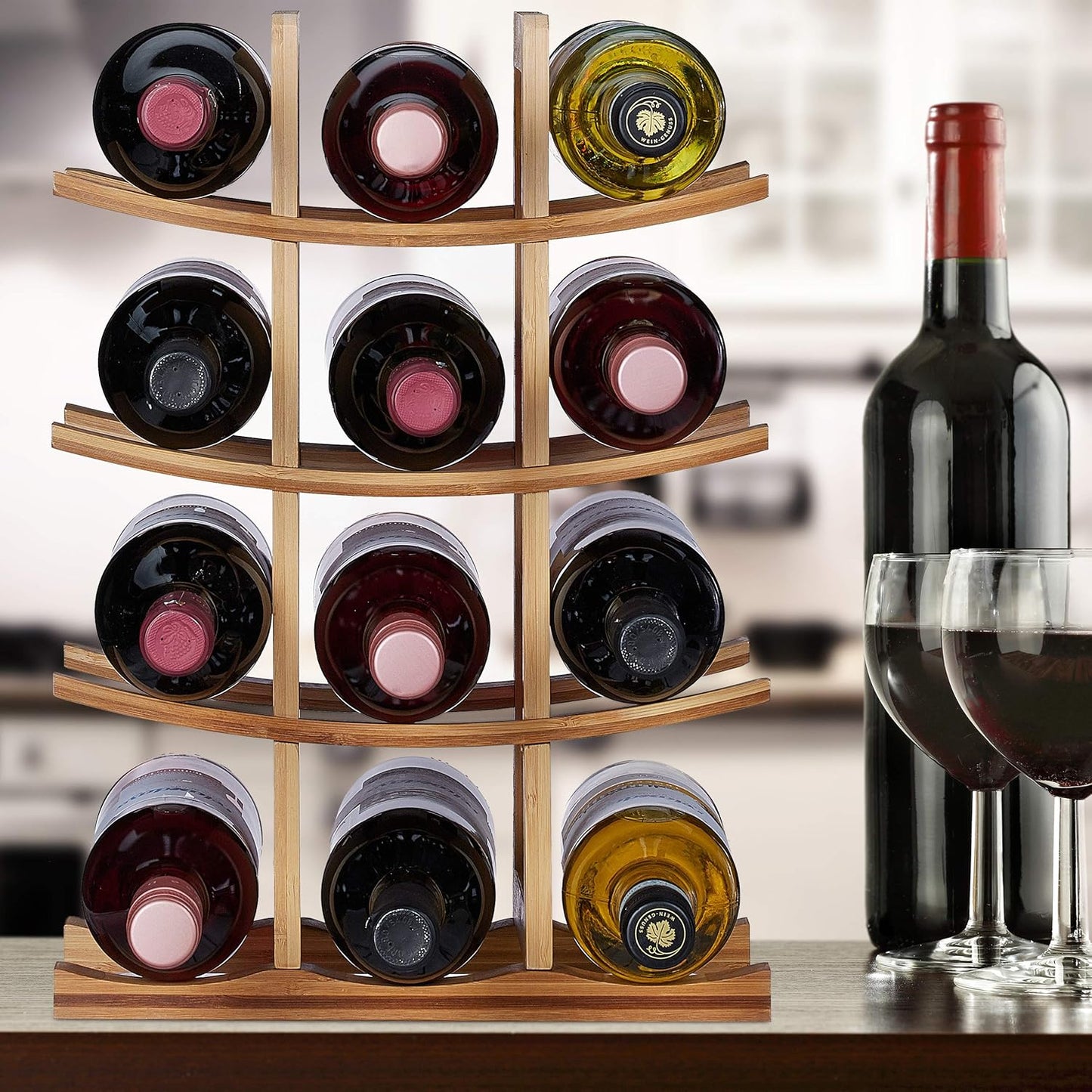 Weinregal für 12 Flaschen, Single