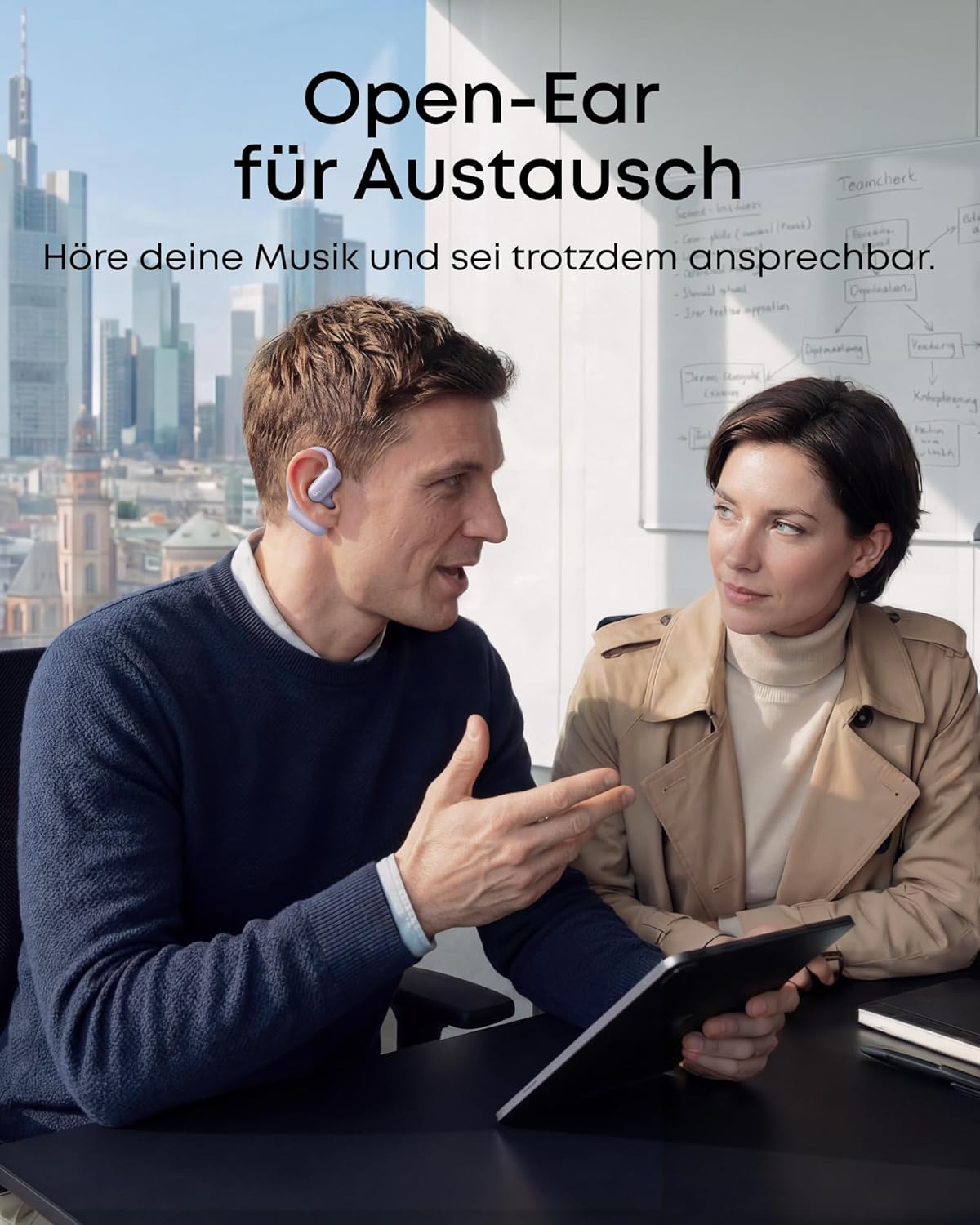 AeroFit 2 Pro Kopfhörer, Schwarz