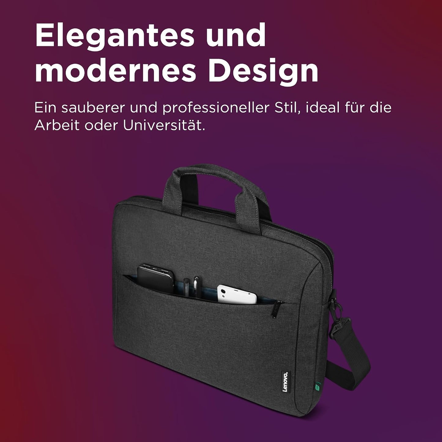ECO Topload T210, Schwarz/Schiere Freude 15.6 inch