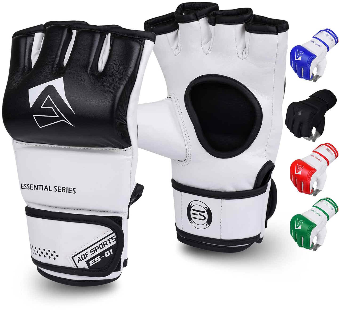MMA-Boxhandschuhe, Schwarz S