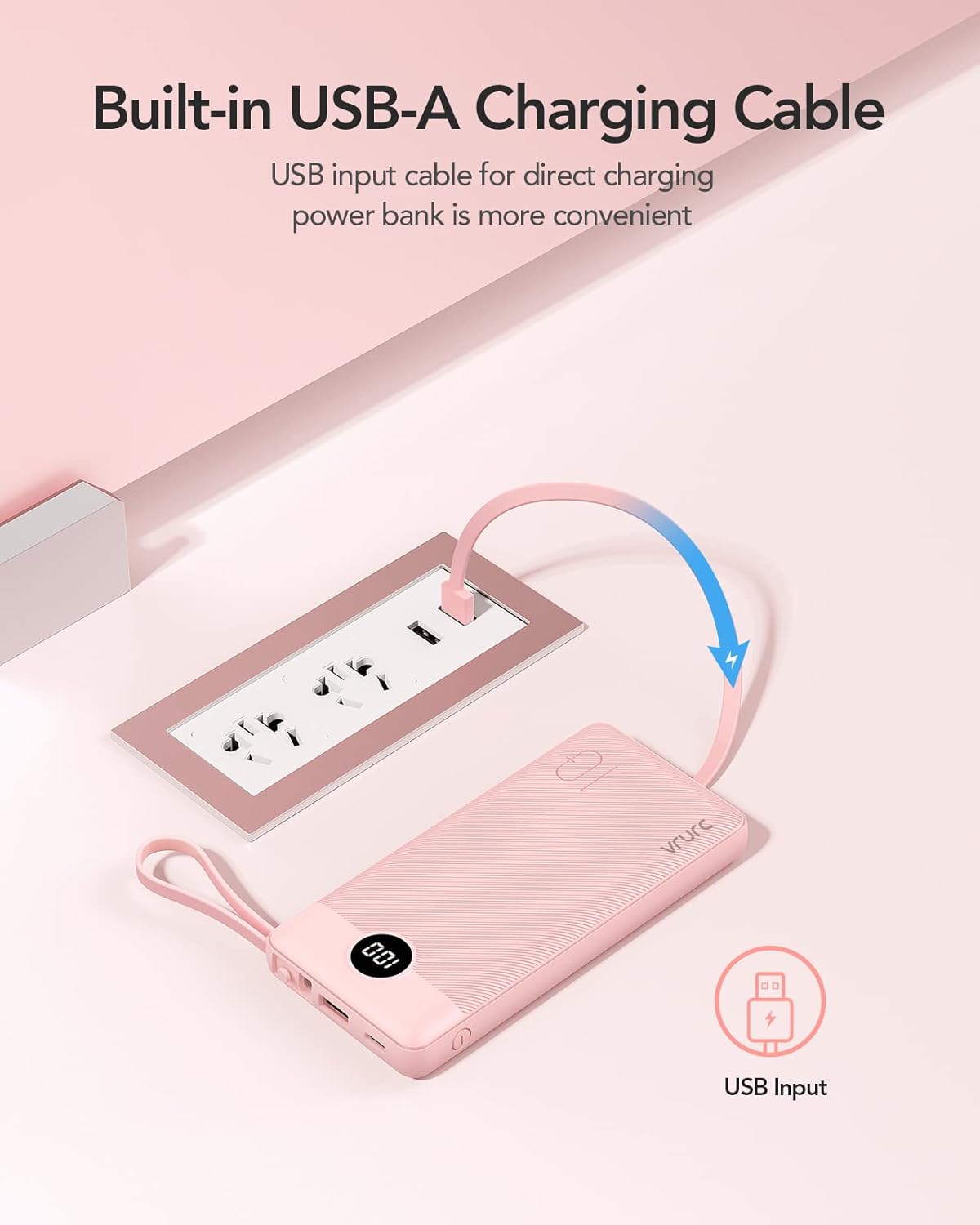 Powerbank, Rosa