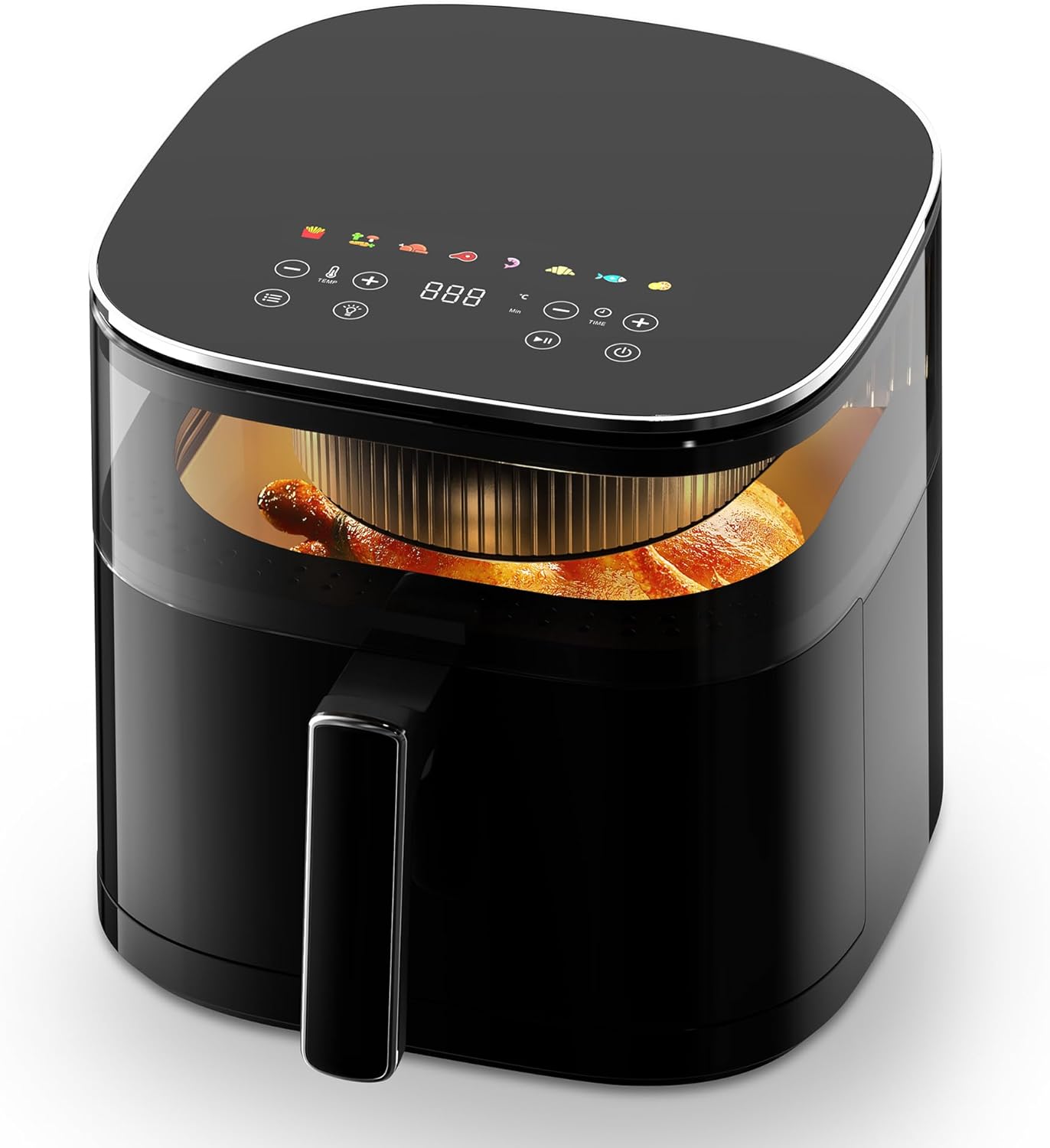 Heissluftfritteuse mit Touch-Display, 5,7 Liter / Touch (mit 270° Fenster)