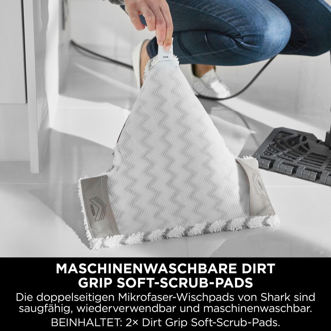 Dampfreiniger S6005EU Klik n' Flip & Handheld-Set, Klik n' Flip & Handheld
