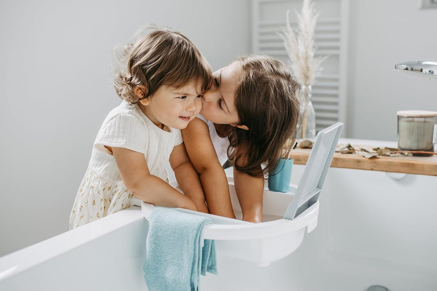 Kiddy Wash Kinderwaschbecken für Badewanne, weiss
