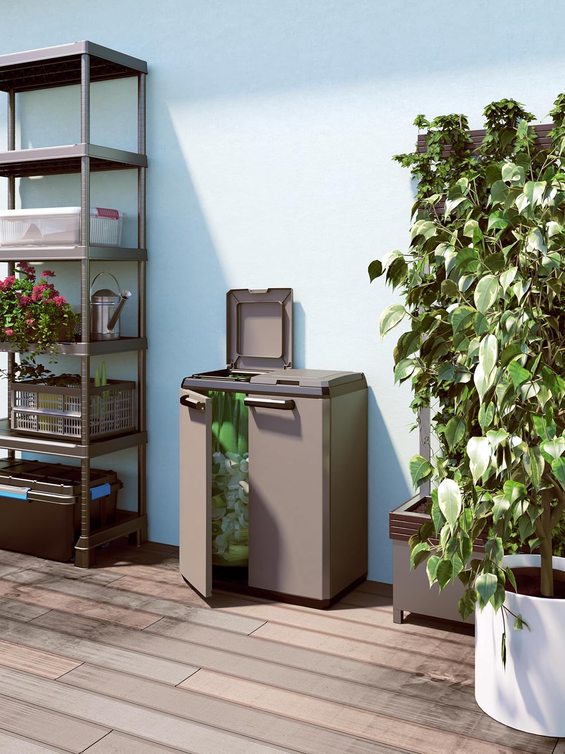 Split Basic Recyclingschrank