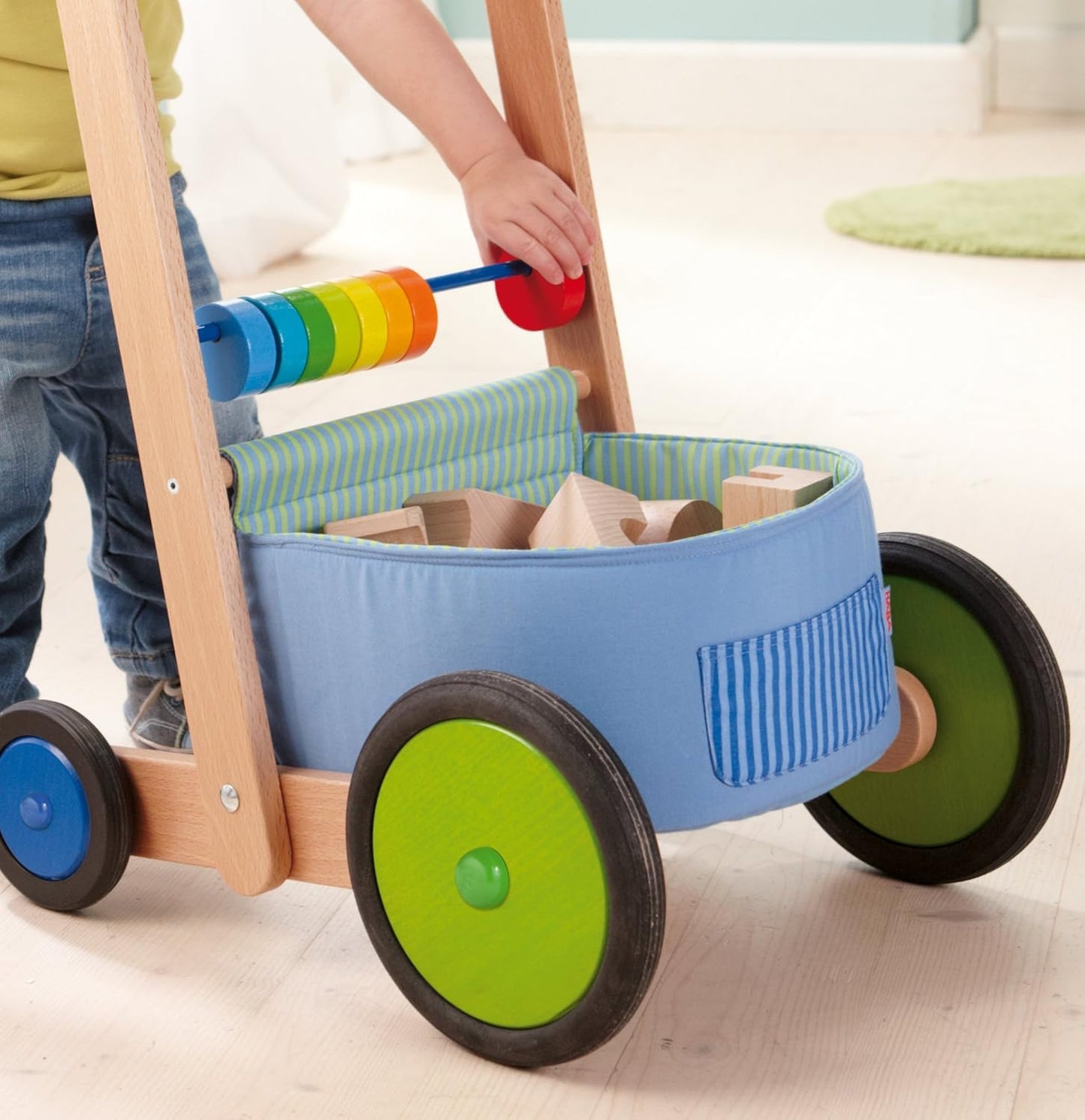 Lauflernwagen Farbenspass mit Spielelementen